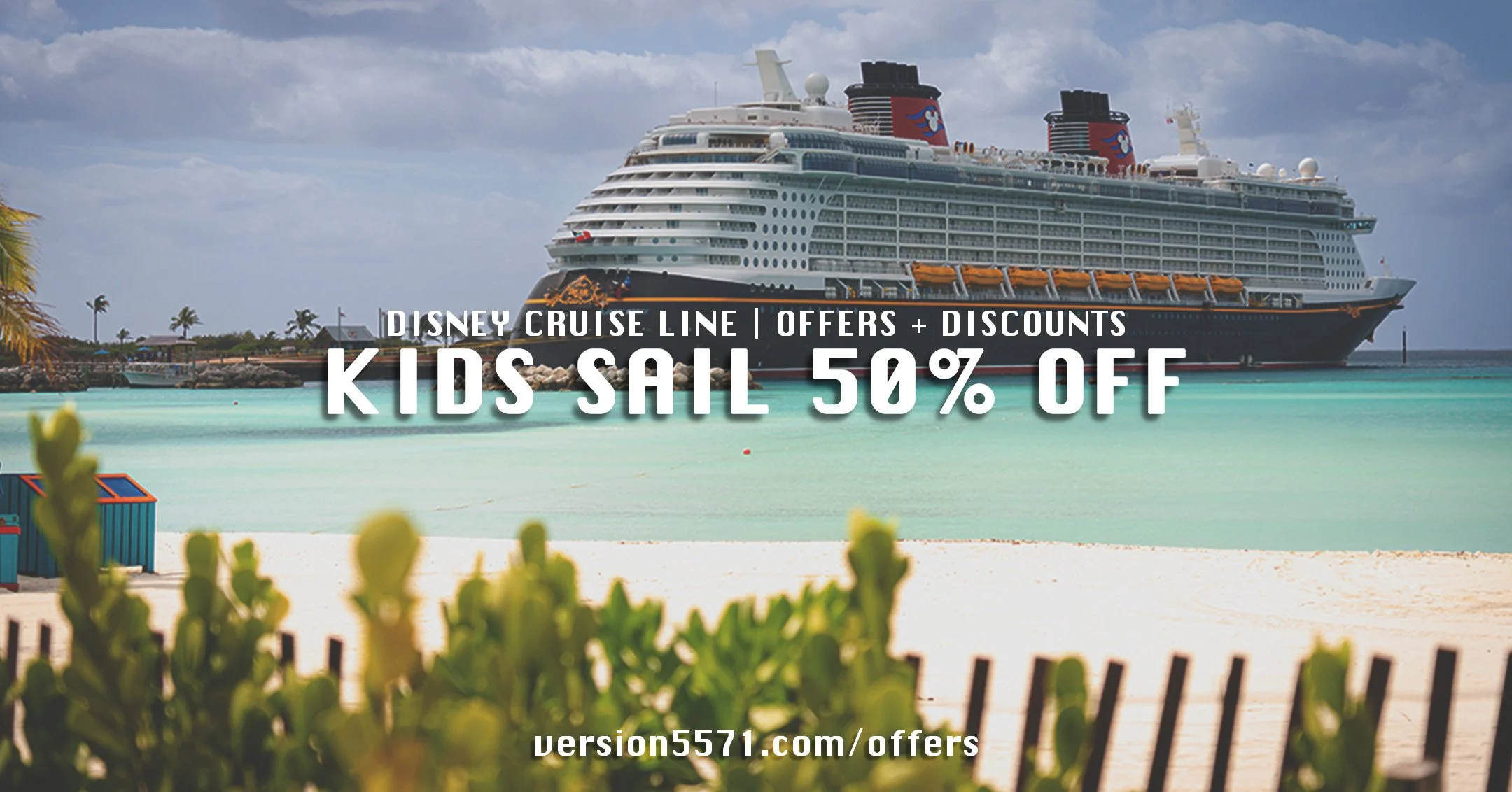 Kids Sail 50% Off Voyage Fare with 2 Full-Fare Guests on Select Sailings