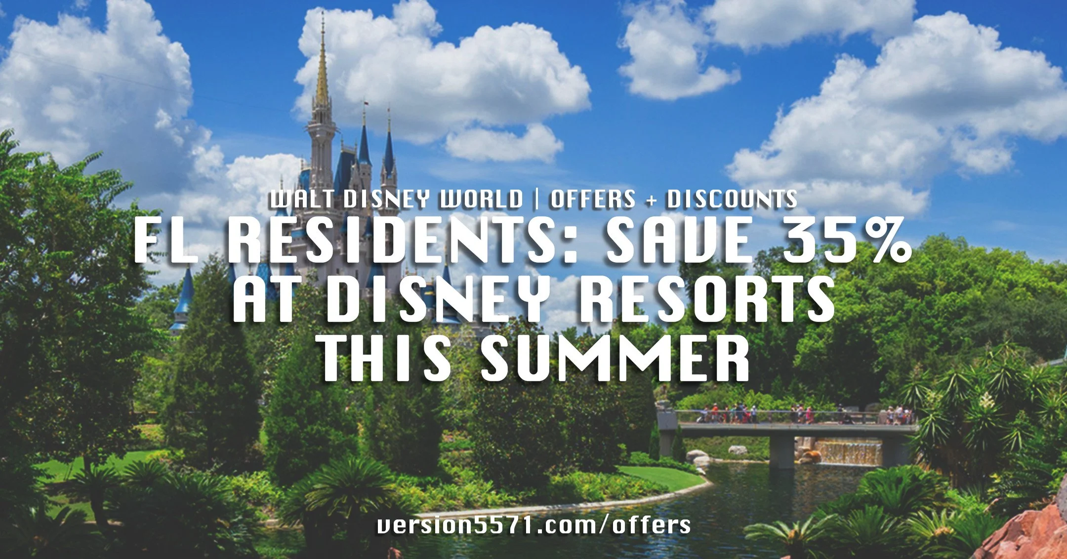 Florida Residents: Save Up to 35% at Disney Resorts This Summer