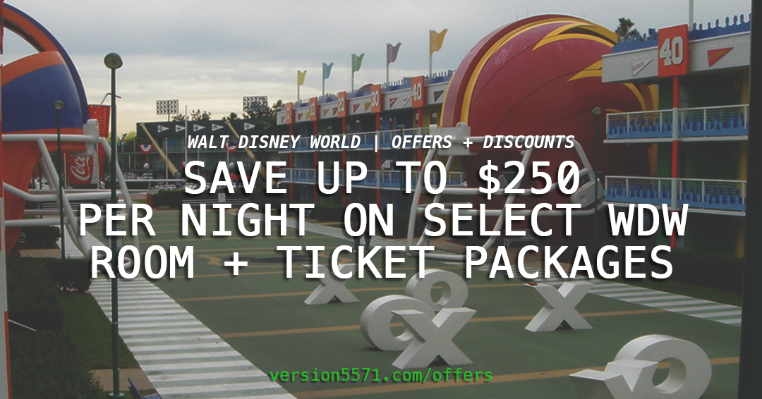 Save Up to $250 Per Night on Select 4-Night, 4-Day Room-and-Ticket Packages