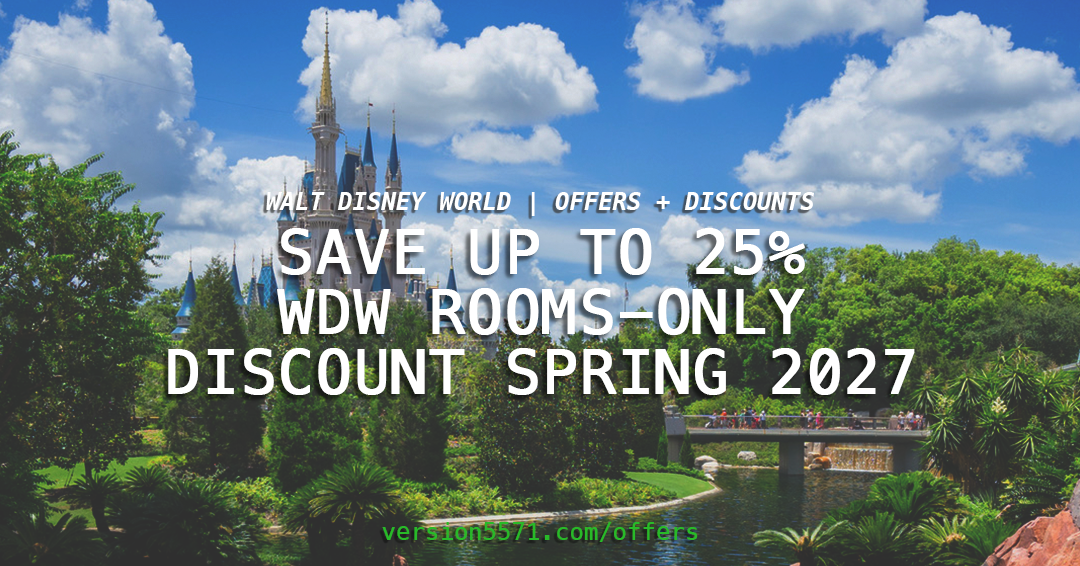Save Up to 25% on Rooms This Spring at Walt Disney World