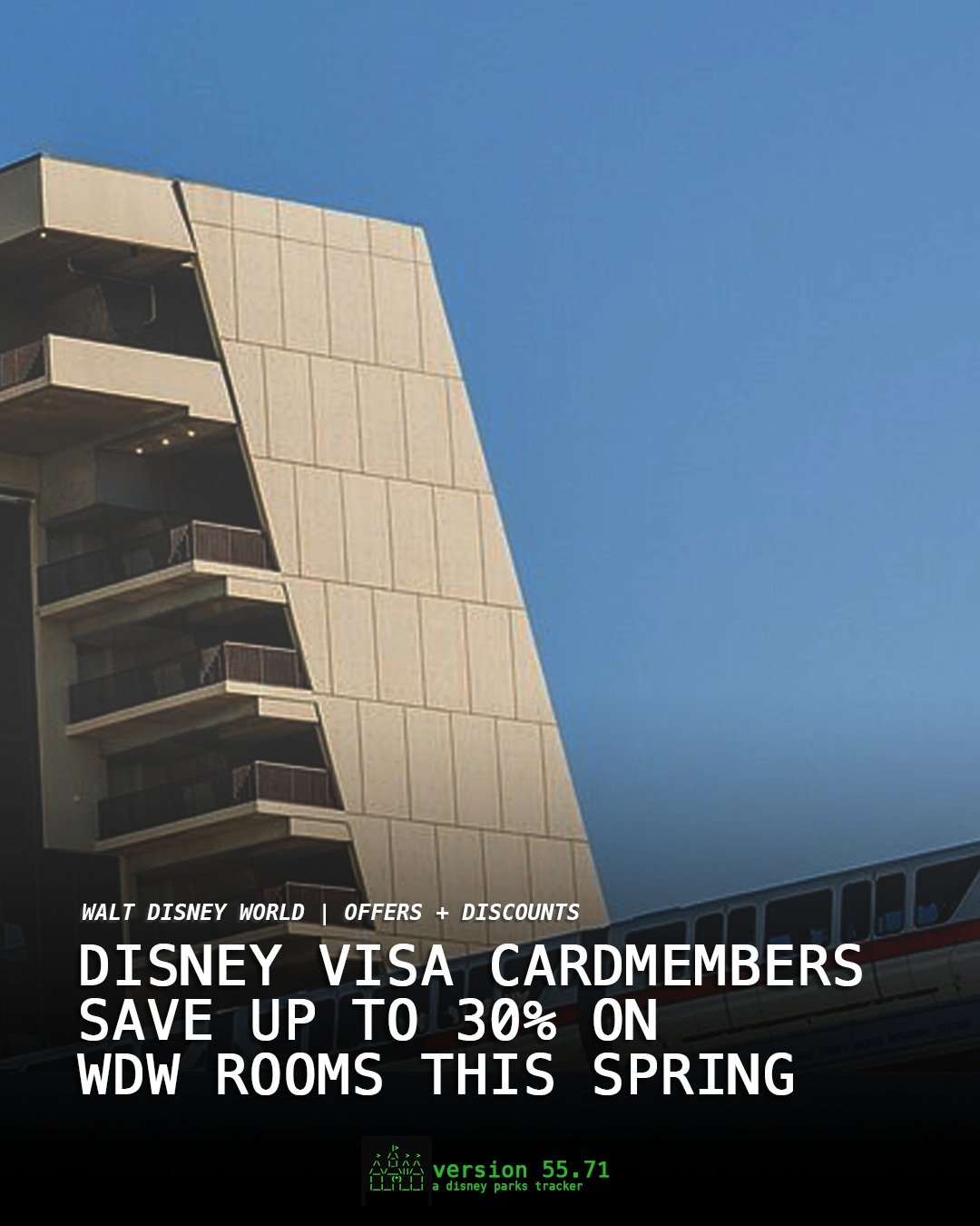 Disney Visa Cardmembers, this one's for you 🎉 Save up to 30% on rooms for spring 2027, plus a trick to unlock discounted weekend nights on longer stays. Book by November 4 though. Link in bio for the rundown. #DisneyWorld #DisneyVisa #DisneyDeals #W