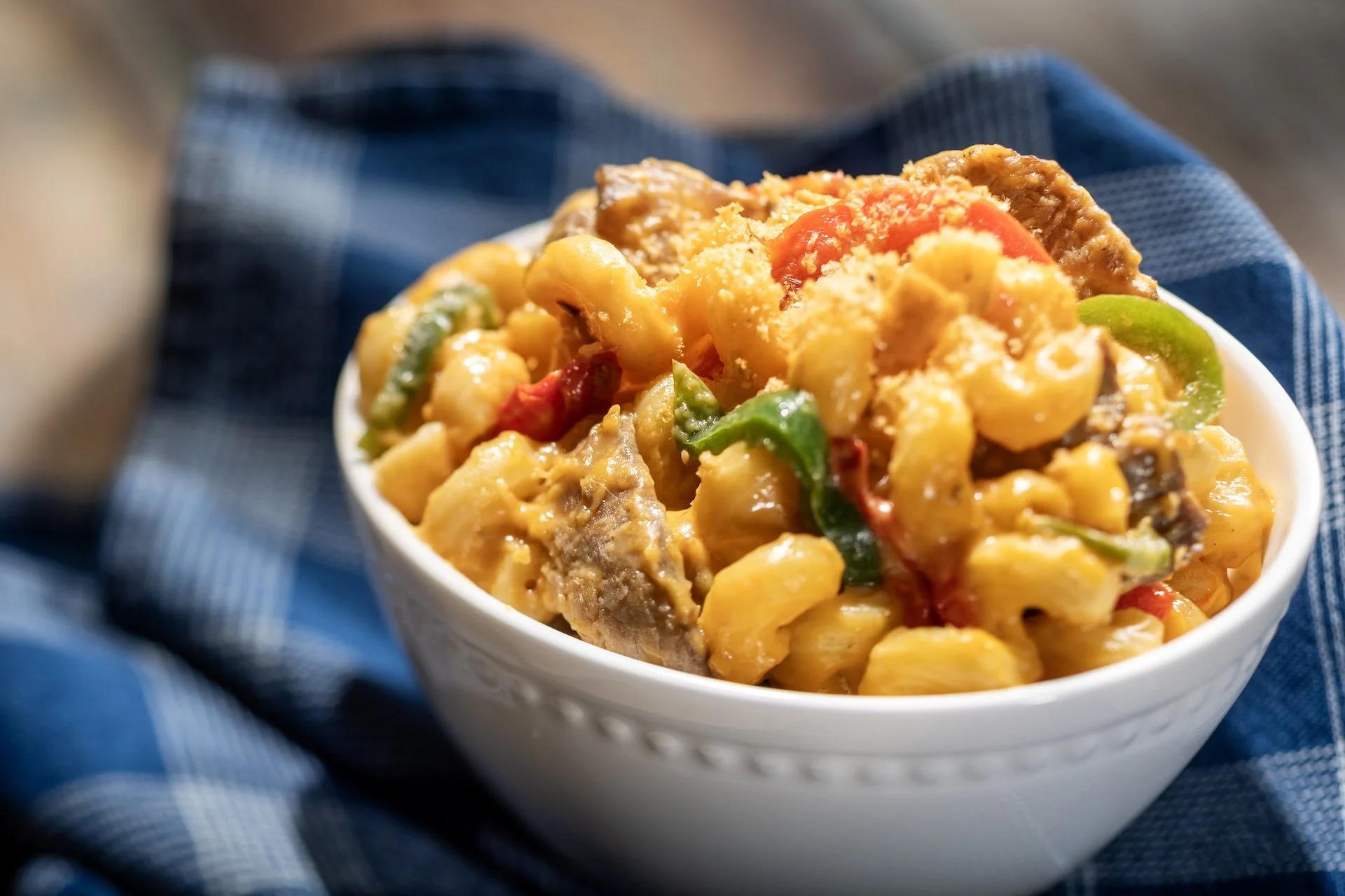 🧀 Cheesesteak Macaroni and Cheese