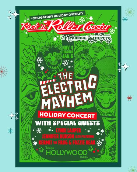 Rock 'n' Roller Coaster's Holiday Overlay Features Animatronic Scooter