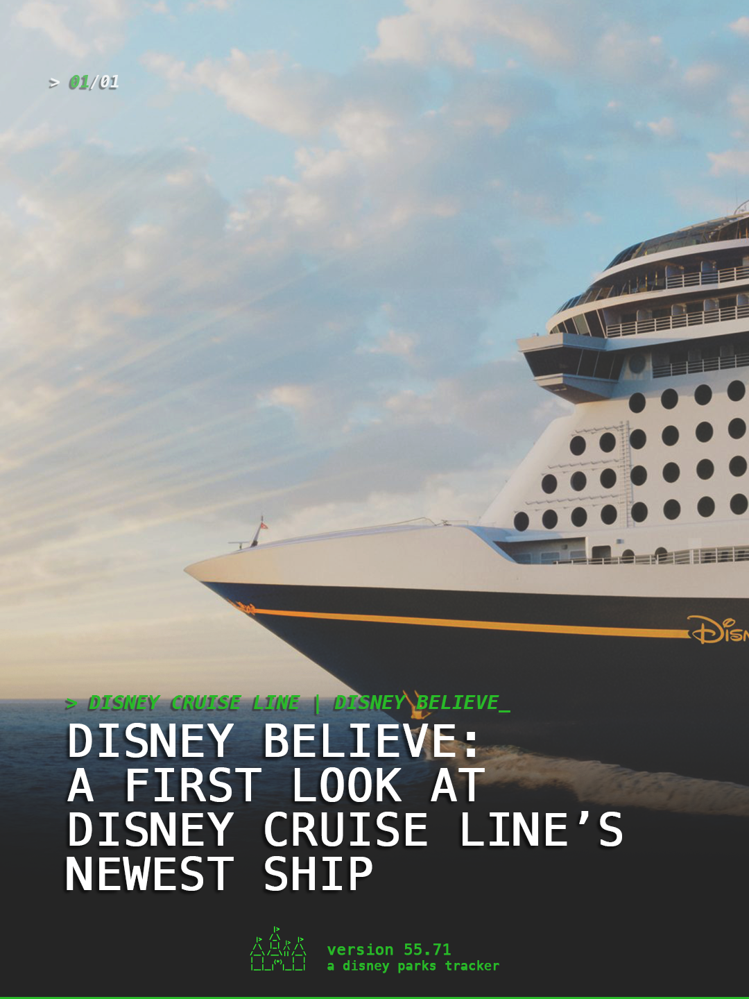 Disney Believe: A First Look at Disney Cruise Line's Next New Ship