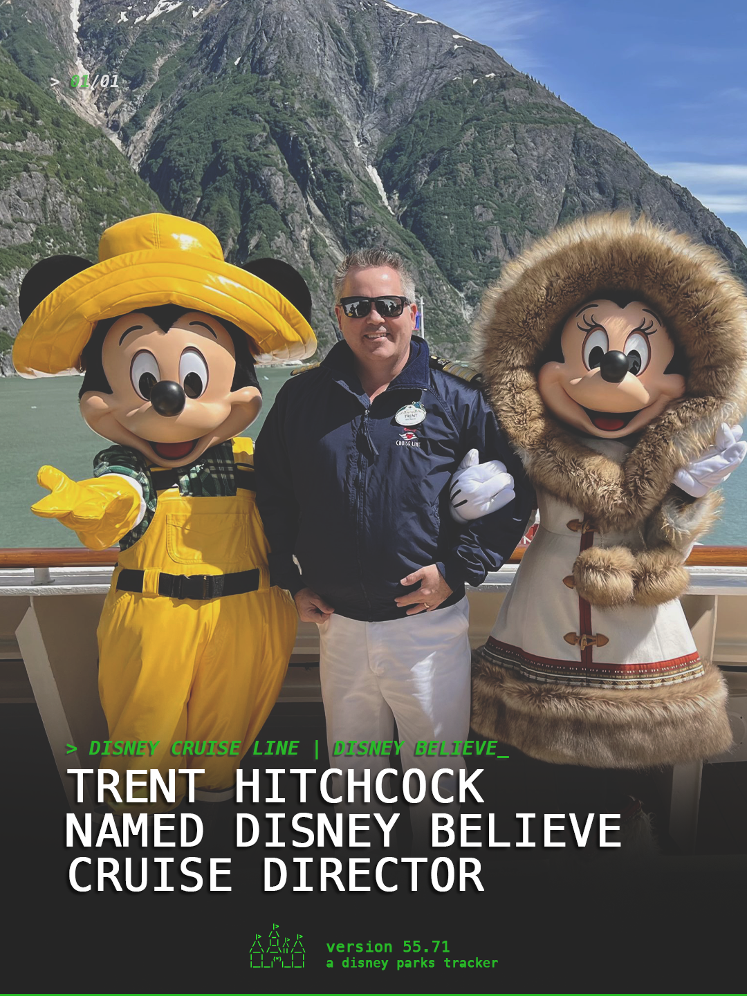 Disney Believe's New Cruise Director Already Has His Ship Bingo Card Almost Full