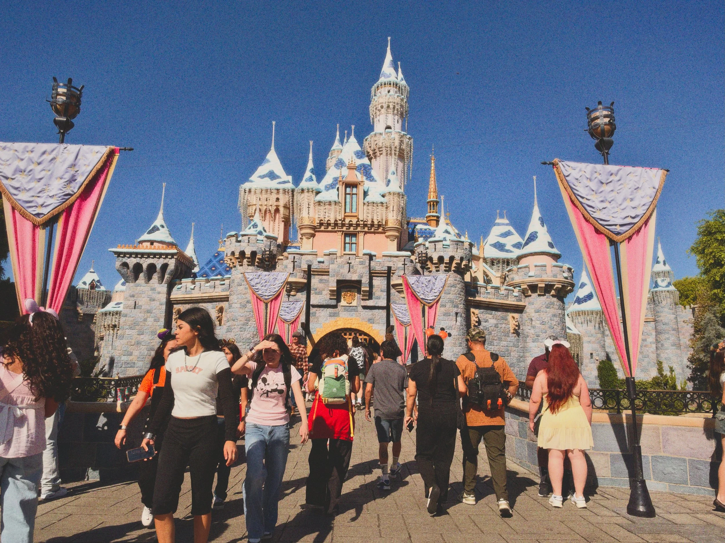 It&rsquo;s snowing in Anaheim! ❄️🏰

Sleeping Beauty Castle at @disneyland is getting dressed up for the Holidays! 🎄✡️

Too soon? Or, not soon enough?