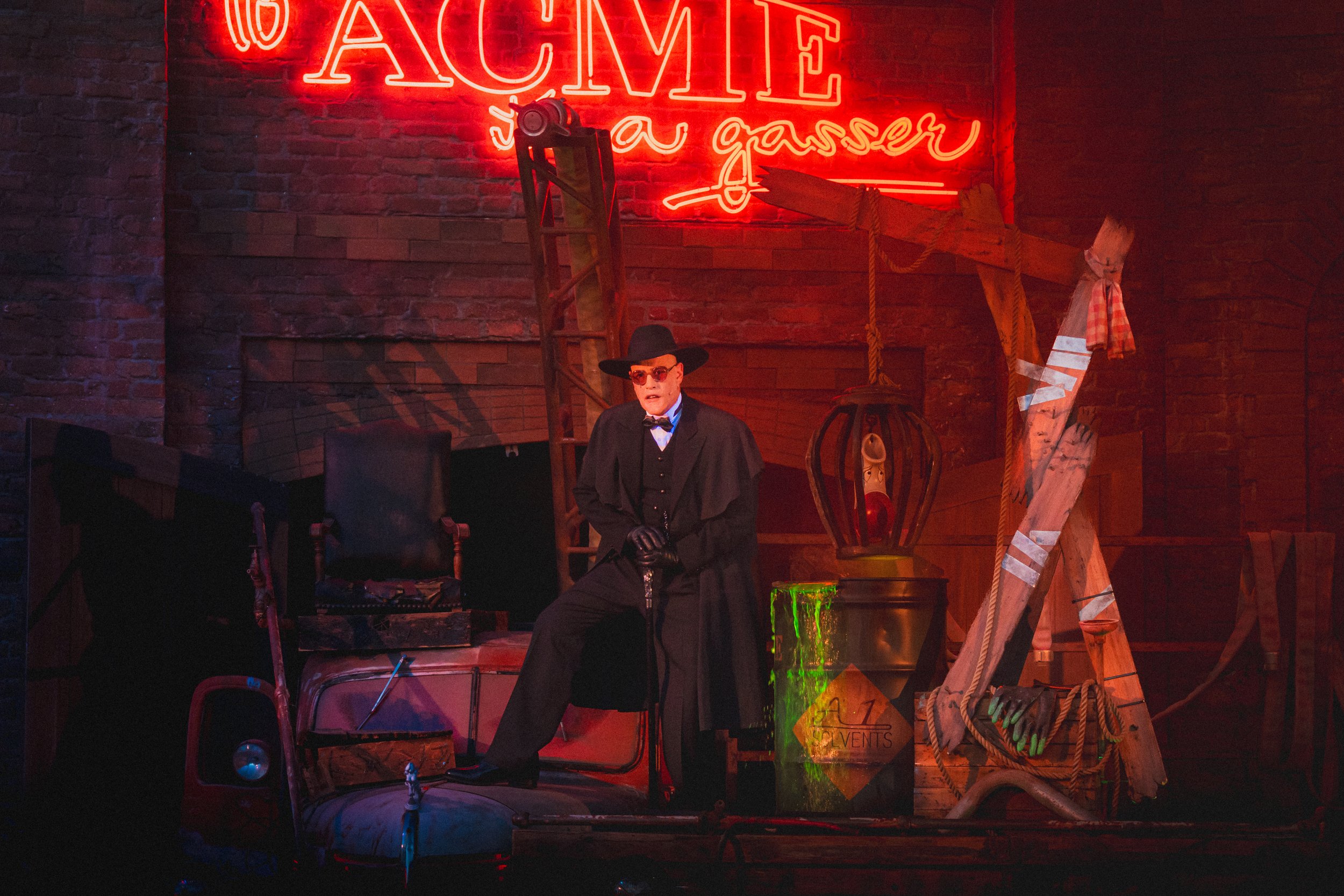 Judge Doom from Who Framed Roger Rabbit at Oogie Boogie Bash