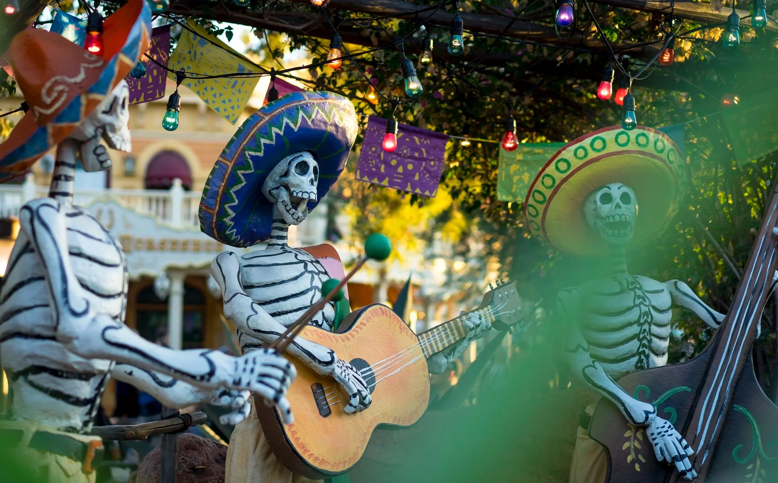 dia de los muertos at Disneyland