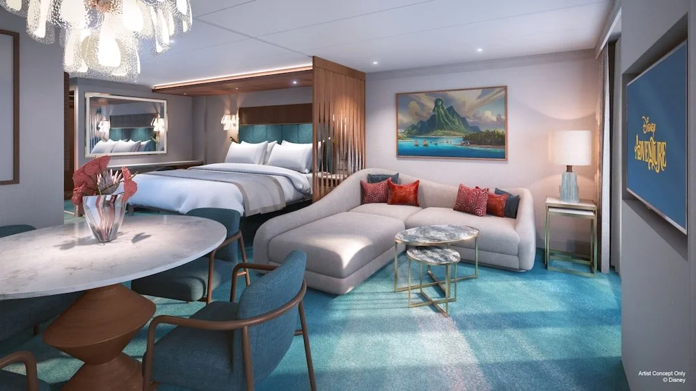 Concierge Family Stateroom with Oceanview Verandah