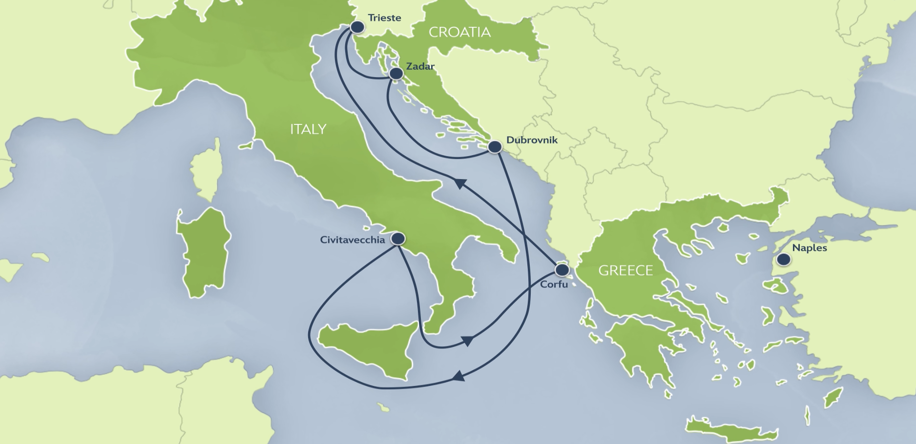8-Night Adriatic Sea and Greece Cruise from Civitavecchia (Rome).png