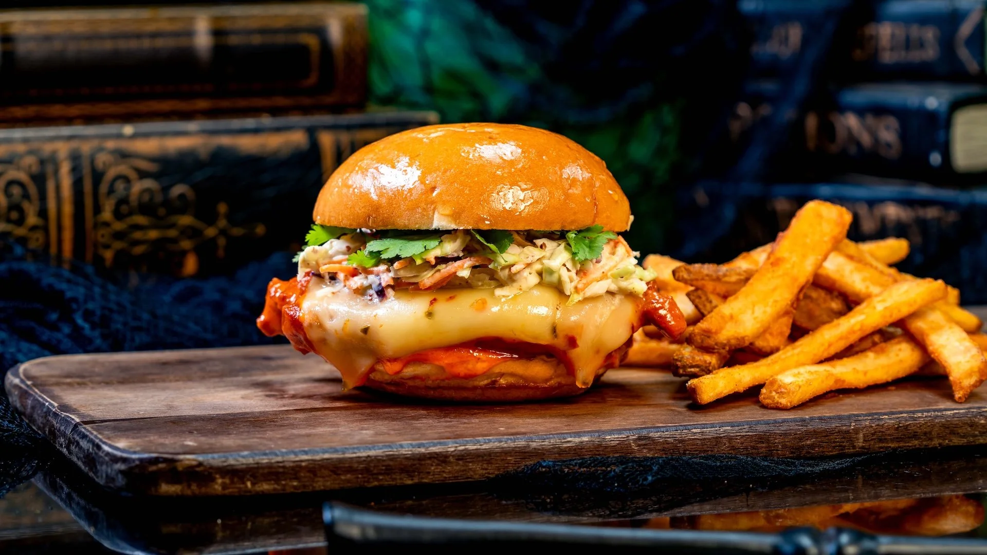 spicy-chicken-sandwich-snack-tracker-halloween-disneyland