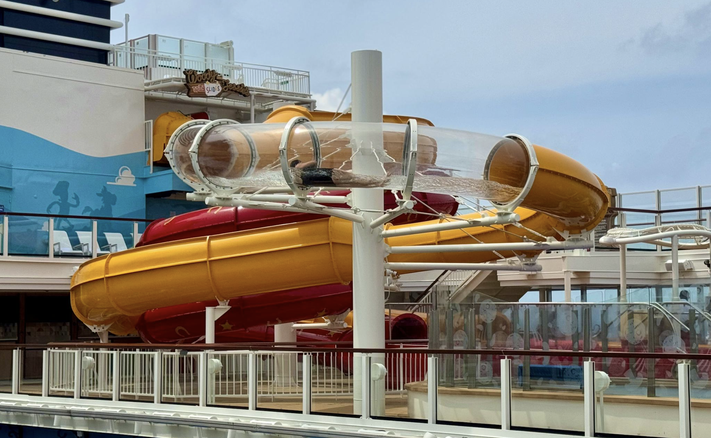Woody and Jessie's Wild Slides on Disney Adventure
