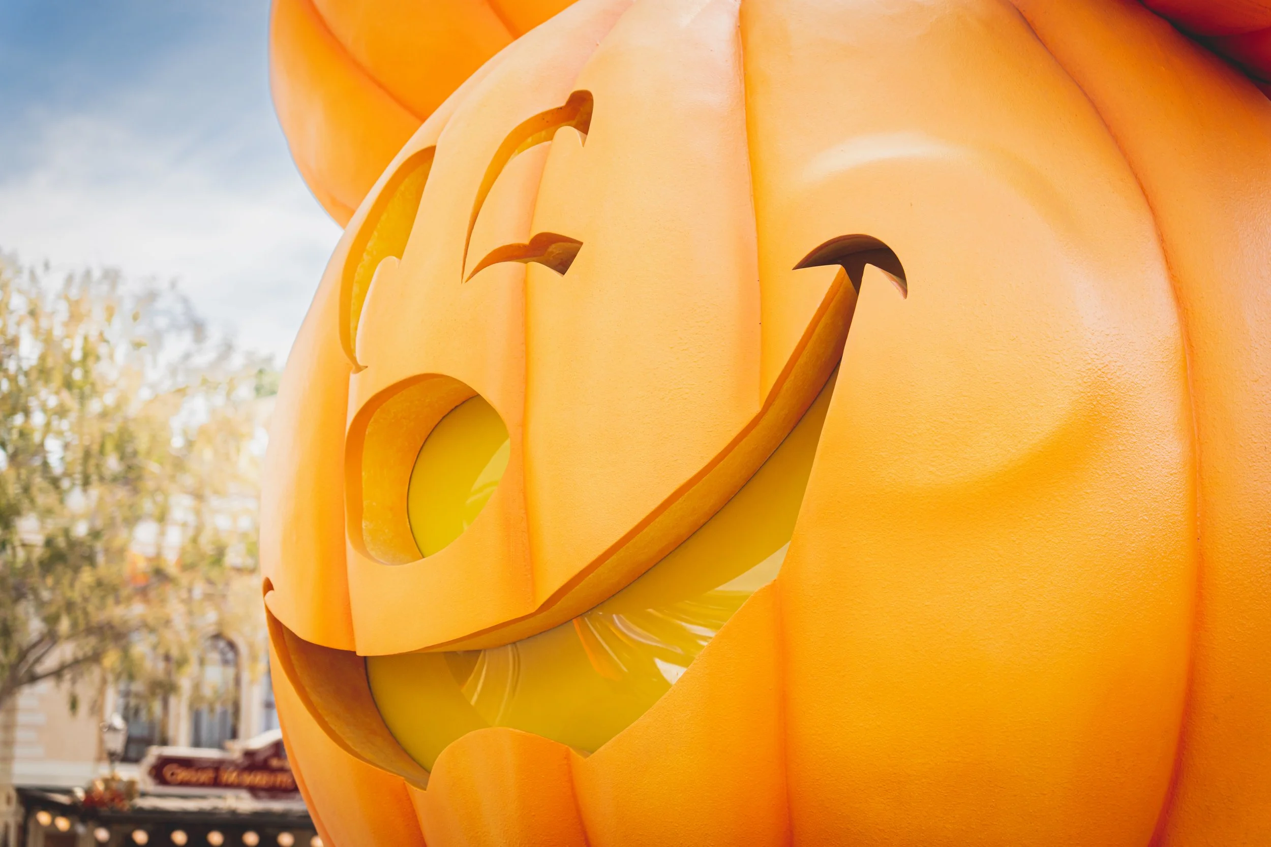 Pumpkin Mickey at Disneyland Park