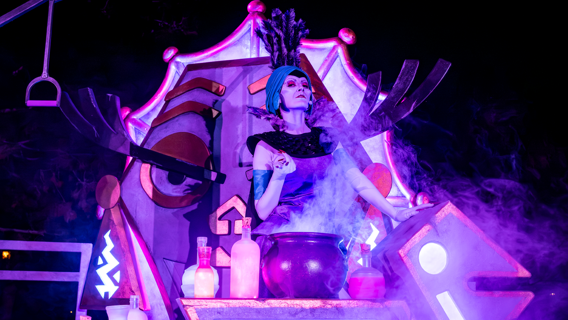 Yzma from Emperor's New Groove at Oogie Boogie Bash