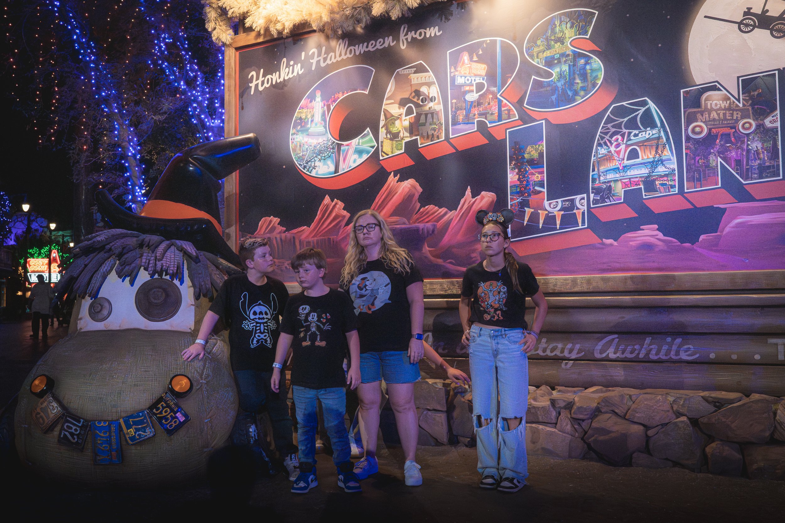 Cars Land Halloween Disney California Adventure