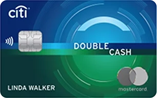 Citi Double Cash MasterCard with Linda Walker name on it