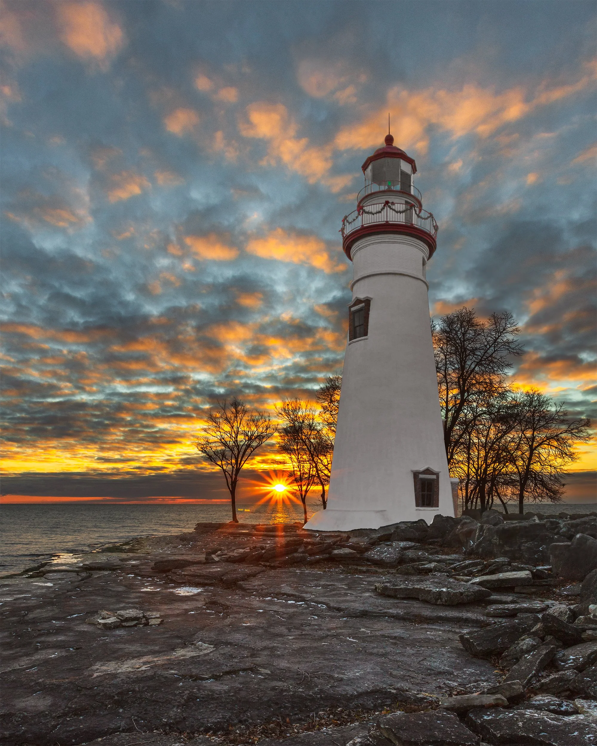 Marblehead Lighthouse at Sunrise