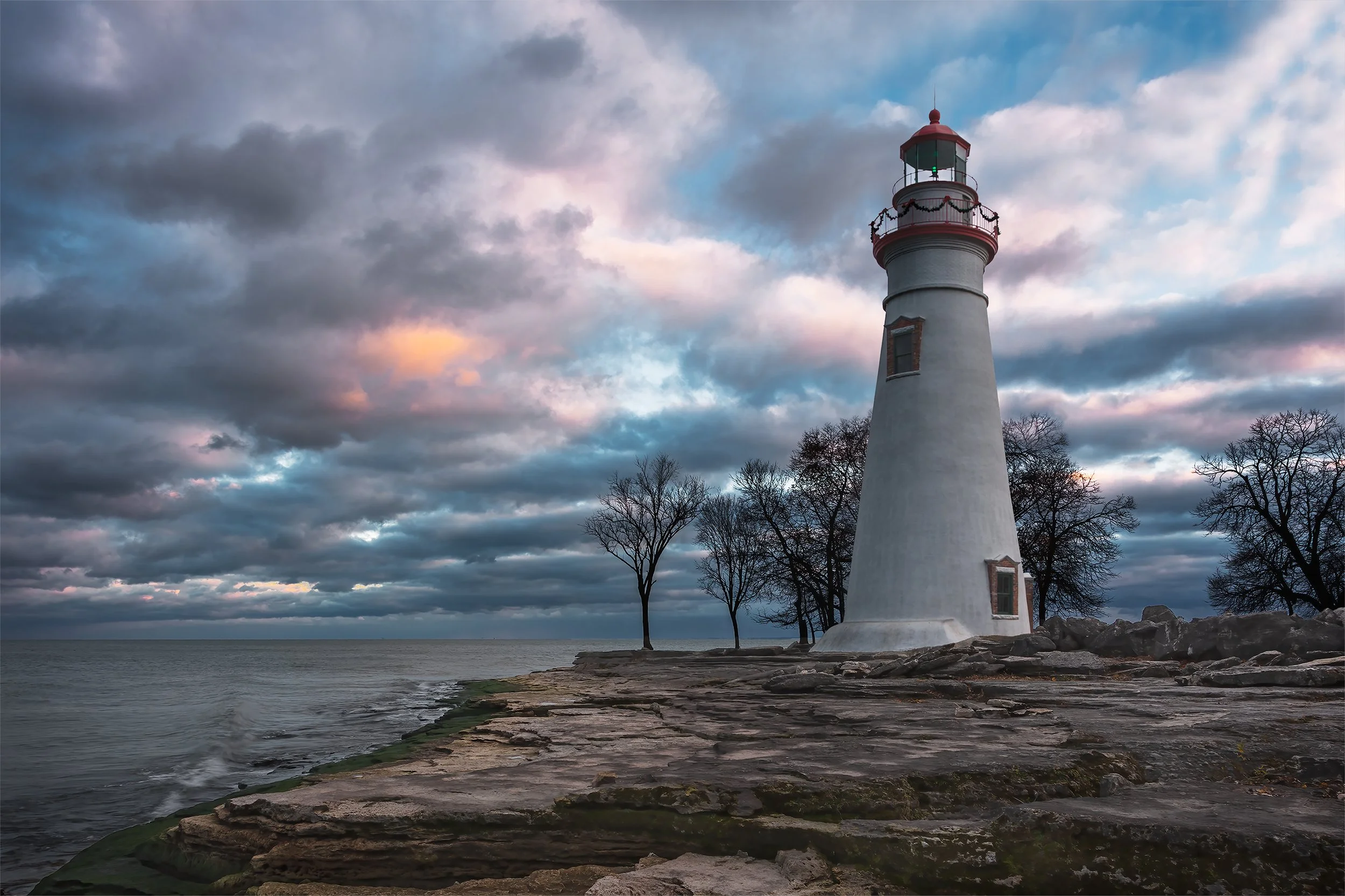 Marblehead Lighthouse at Sunset