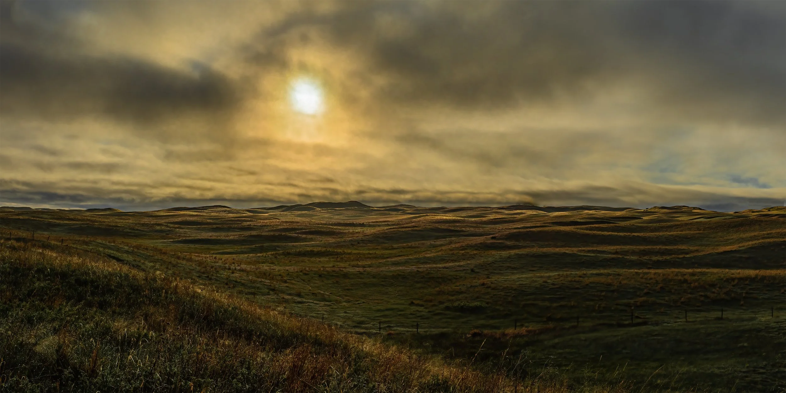 Morning Sun on the Sandhills