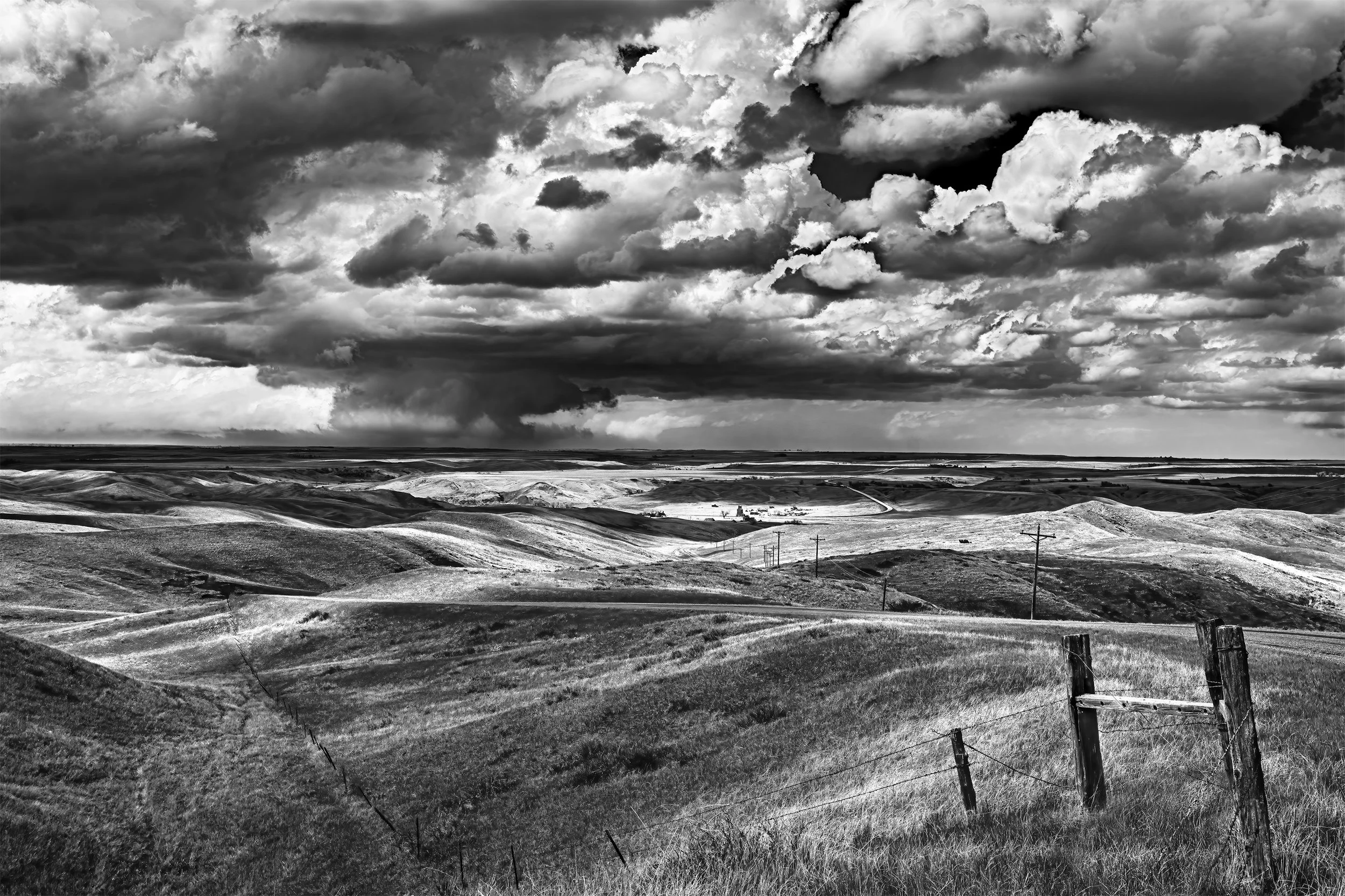 High Prairie Thunderstorm, Owanka