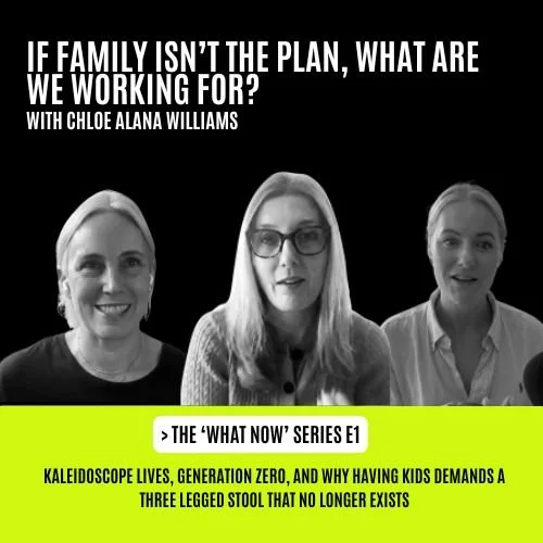 If family is no longer the plan, what are we working for?