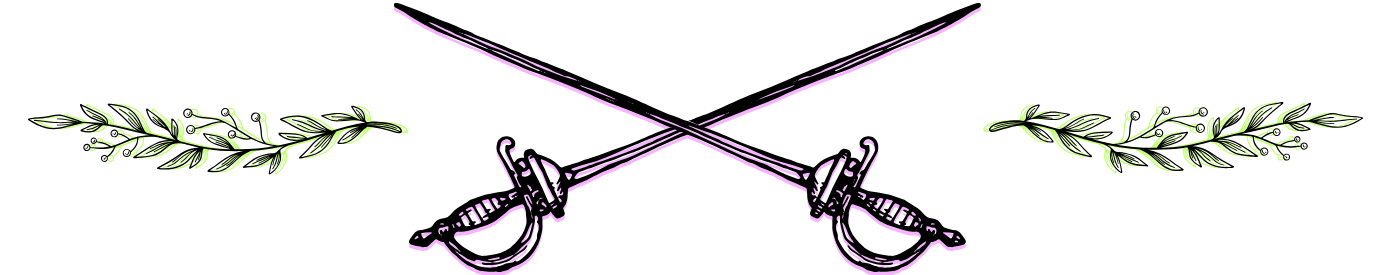 Stylized illustration of two crossed swords with laurels, representing the 'Choose Your Weapon' section for downloading different MacroForge automation tiers.