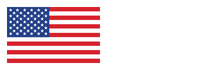 A stylized American flag with a distressed appearance, featuring red and white stripes and a blue canton with white stars.