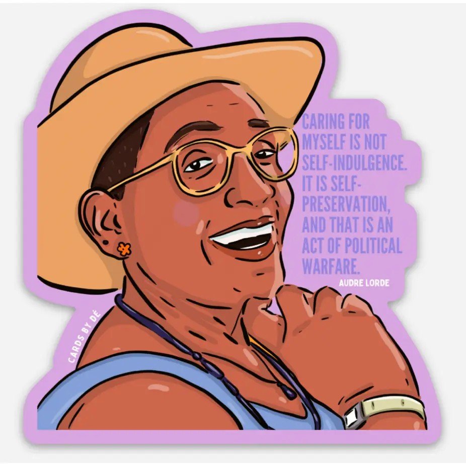 Audre Lorde Sticker