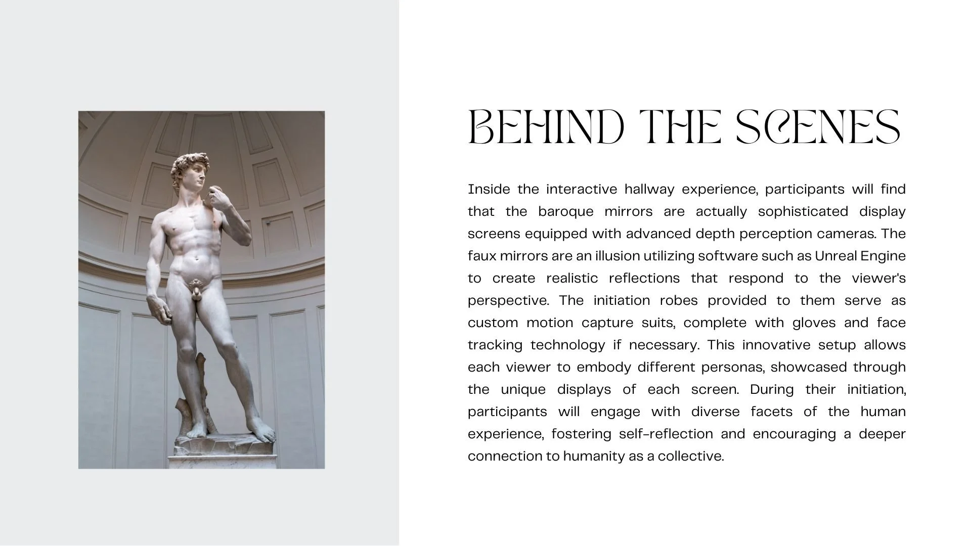 Art Installation (motion capture, modular, touring concept) — Inviting audiences to witness themselves in all identities, through the lens of sacred initiation.