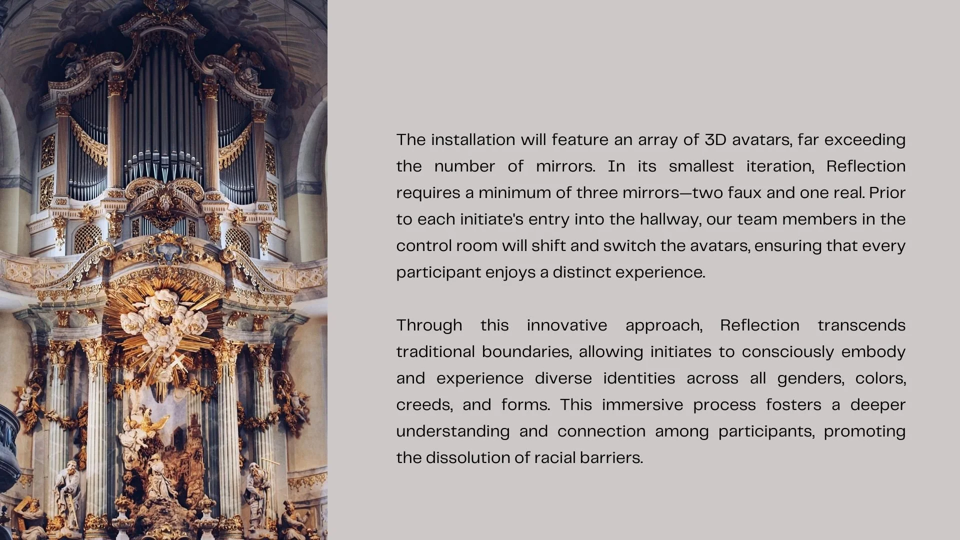 Art Installation (motion capture, modular, touring concept) — Inviting audiences to witness themselves in all identities, through the lens of sacred initiation.