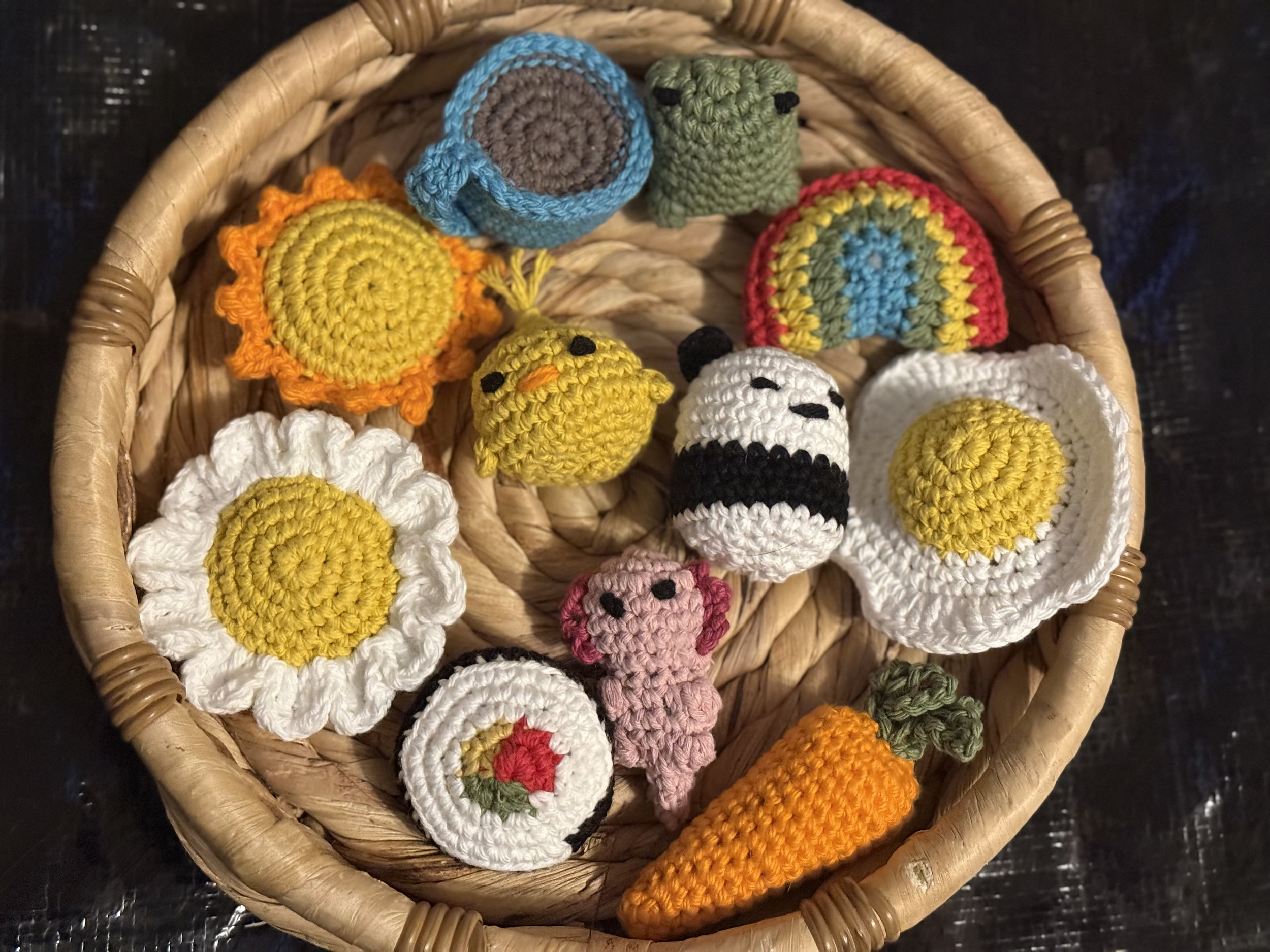 Crocheted Catnip Toy