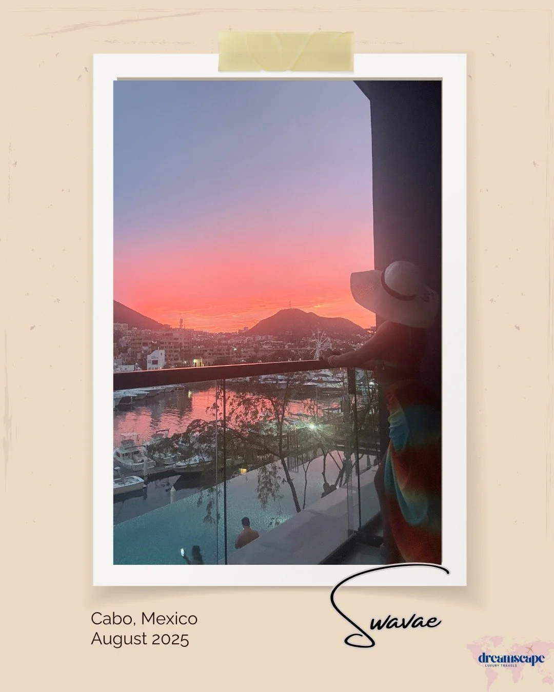 Thank you, Swavae, for trusting Dreamscape and joining the BGRVA Girls Trip in Cabo! 🏝💛 Your energy and vibes made the trip so special. Can&rsquo;t wait to help plan your next adventure! ✨

@swava3

#Dreamscapes #ClientLove #LuxuryTravel