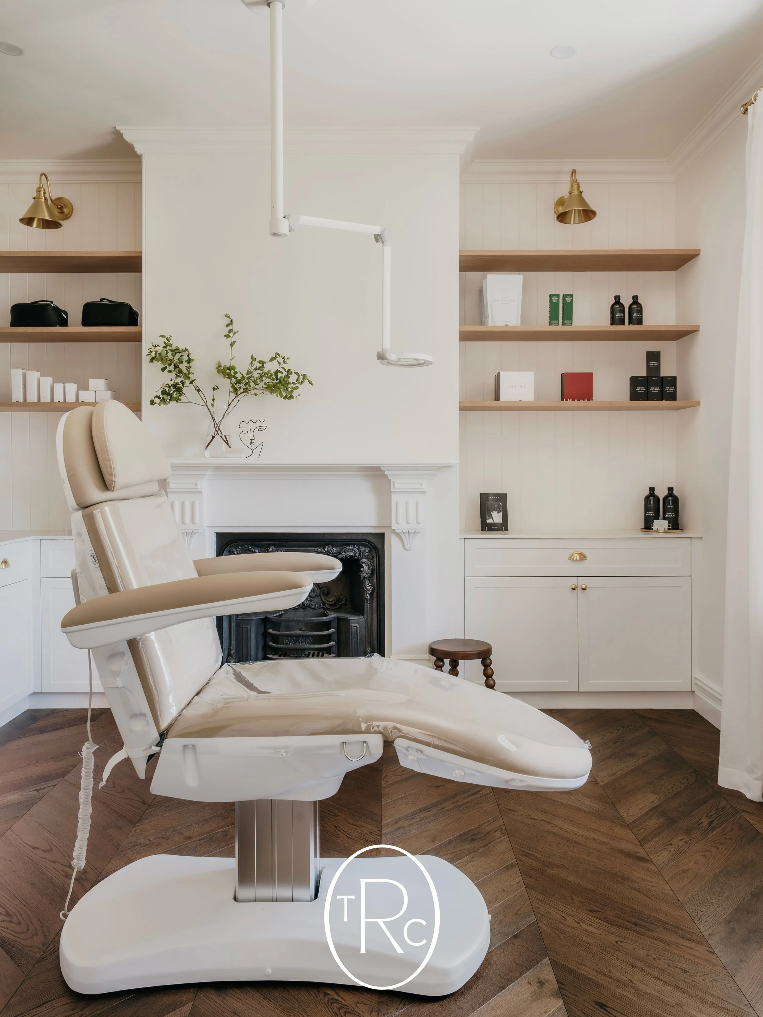 One of my favourite rooms in the clinic.

When renovating this heritage property, I knew I didn&rsquo;t want it to feel like a typical clinical environment. I wanted patients to walk in and immediately feel at ease. From the beginning, my goal was to