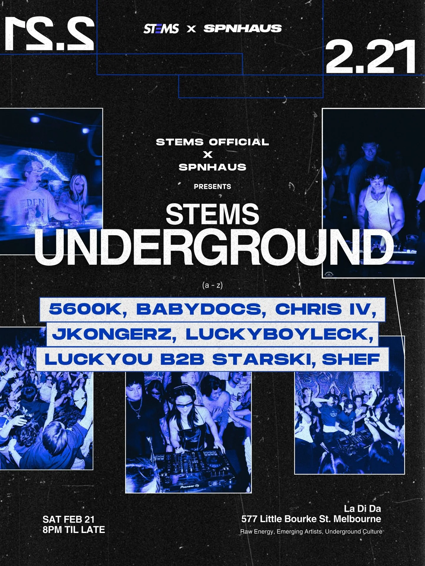 10 DAYS TO GO‼️‼️
Sydney and Melb link up for the boogie of the year!🕺 

➡️ Link in Bio! 
21/02. La Di Da. Don&rsquo;t miss out.