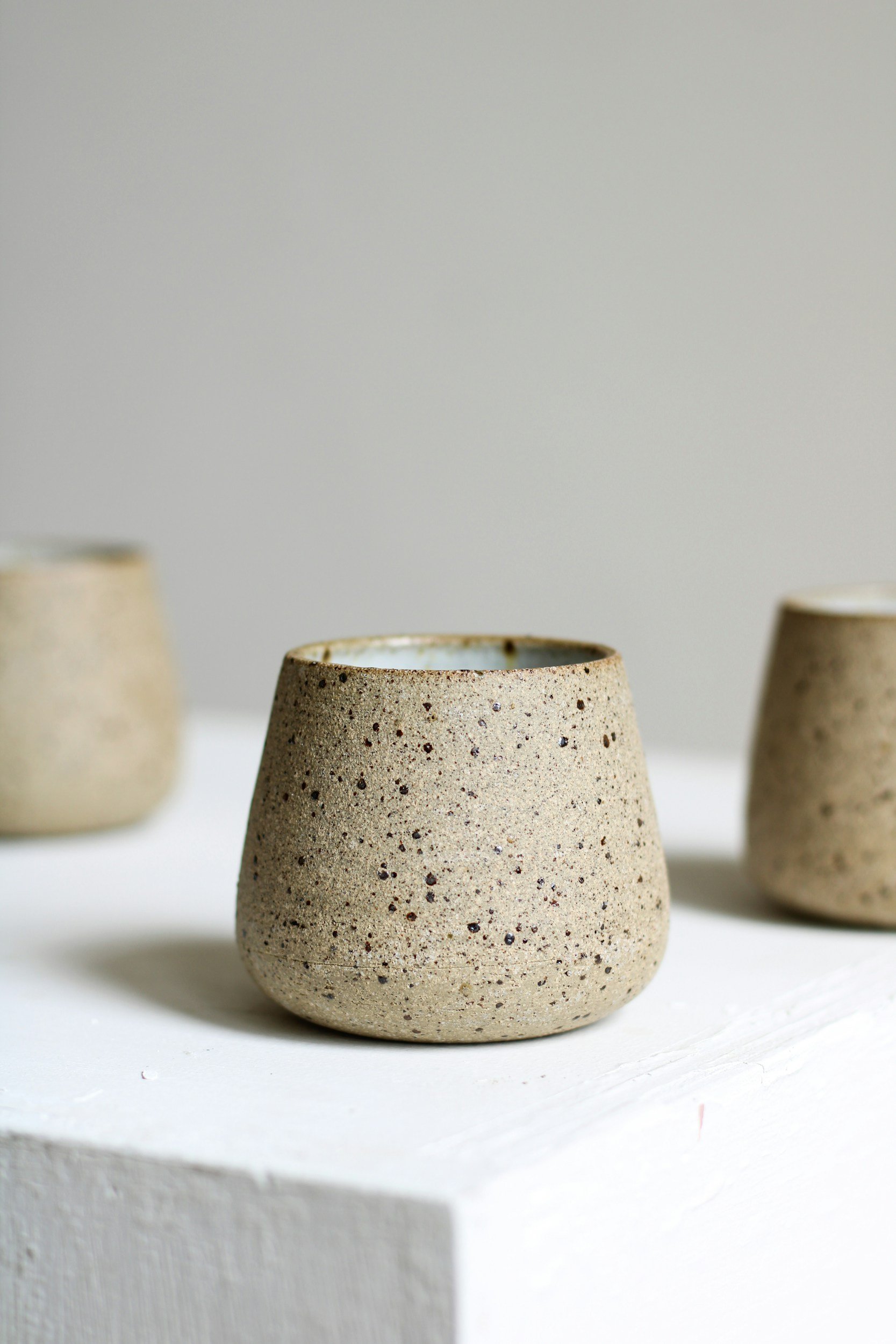 Hand Built Small Mugs