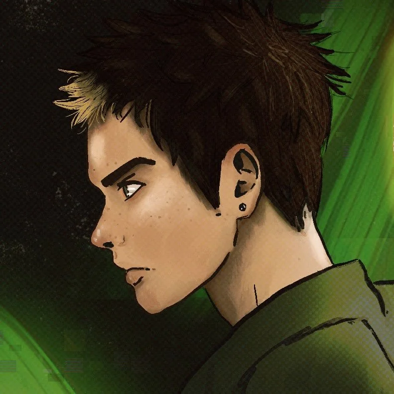 character concept art for THE BOY THE MONSTERS MADE by Ronan Graves