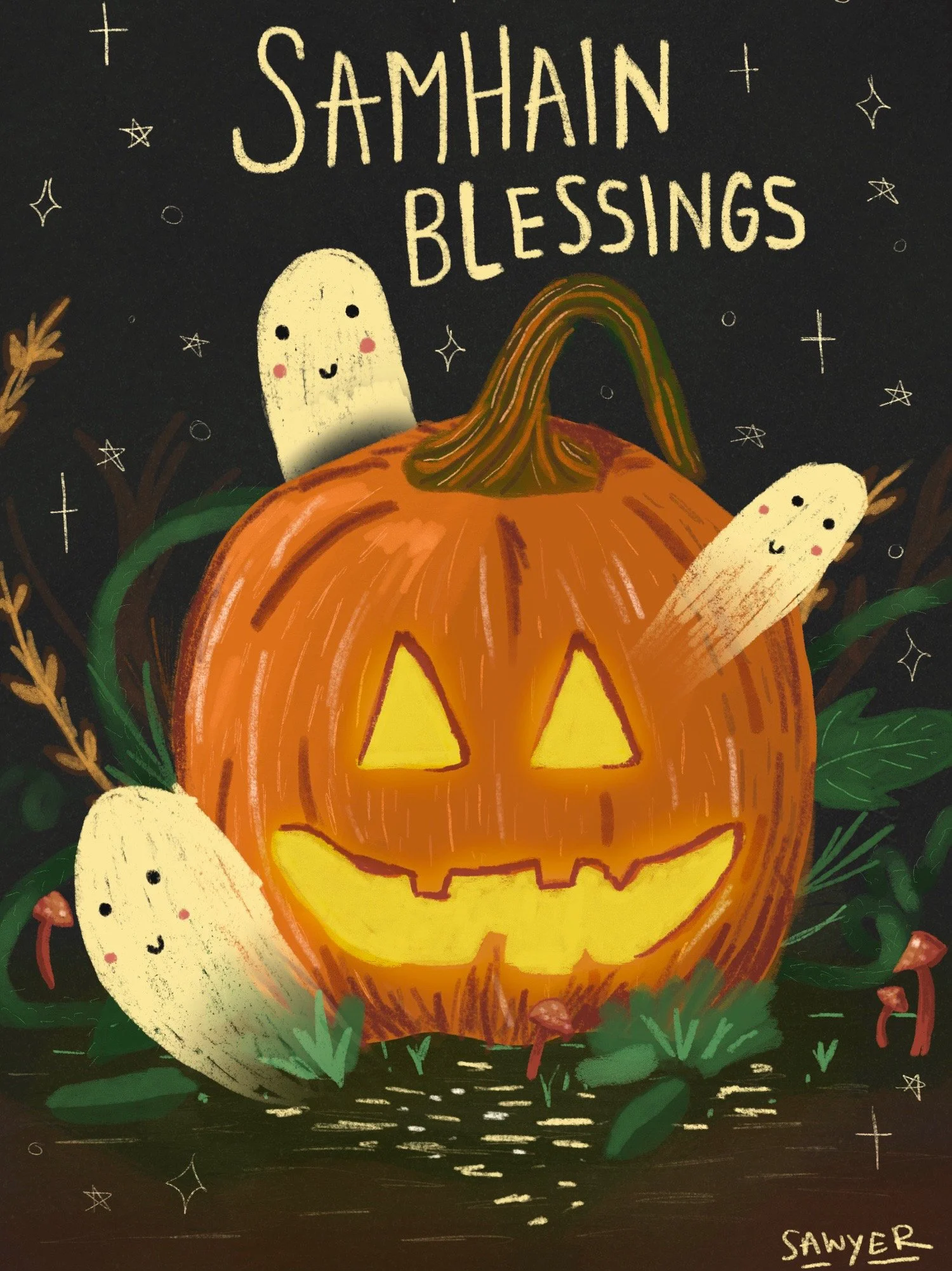 Seasonal illustration