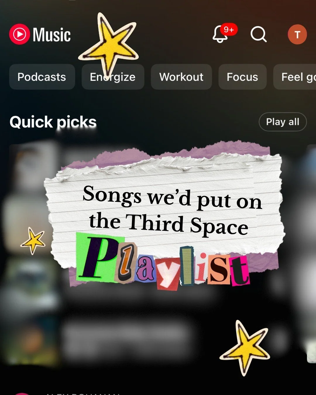 Some old, some new - all worth a listen ✨

Check out a few songs we&rsquo;ve been adding to our playlists recently at Third Space. Got any favorites we should add? Let us know! 

#Thirdspacetherapy #Playlist #NormanOK #musicheals