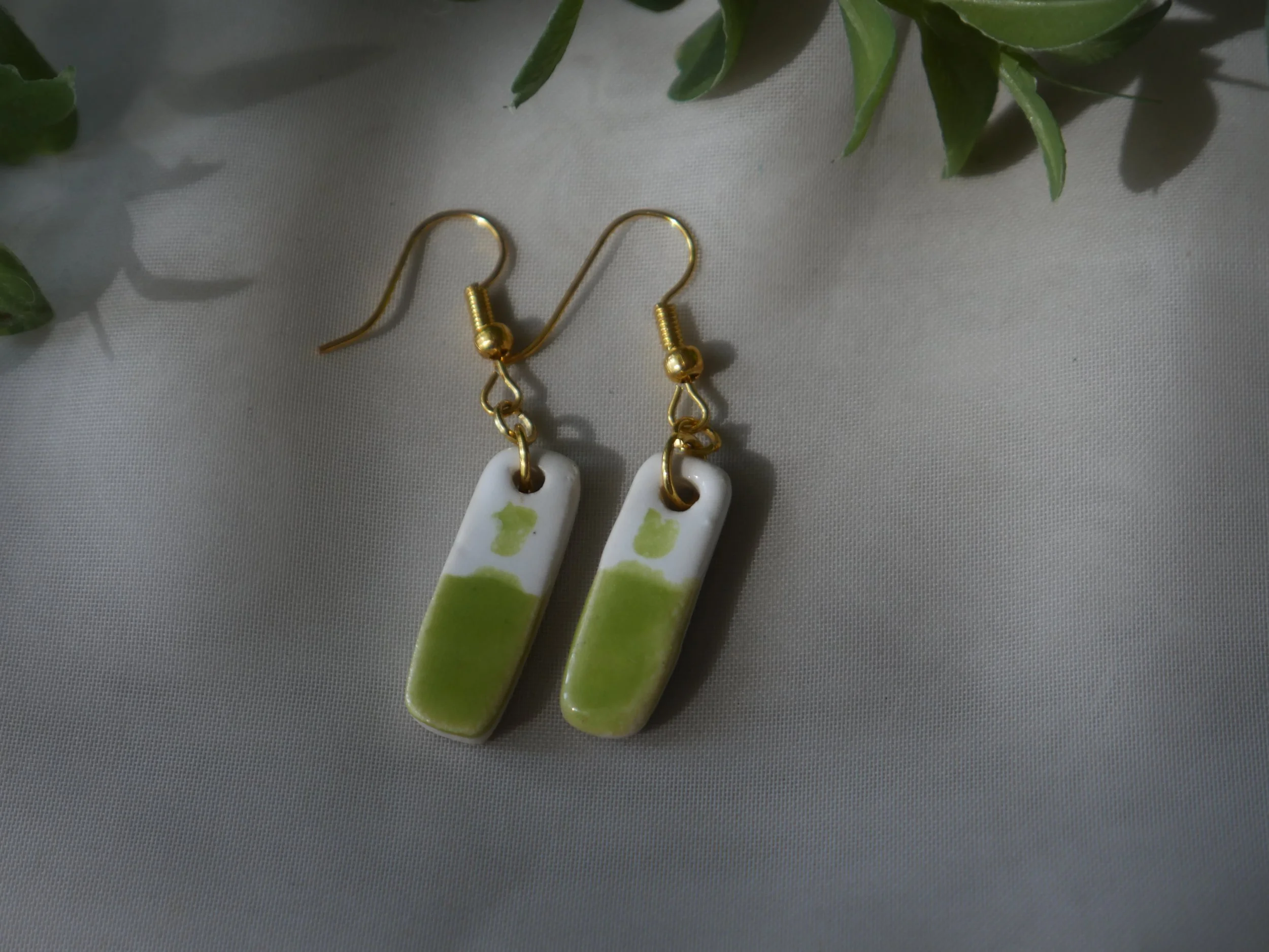 "Key-Lime-Pie" Earrings