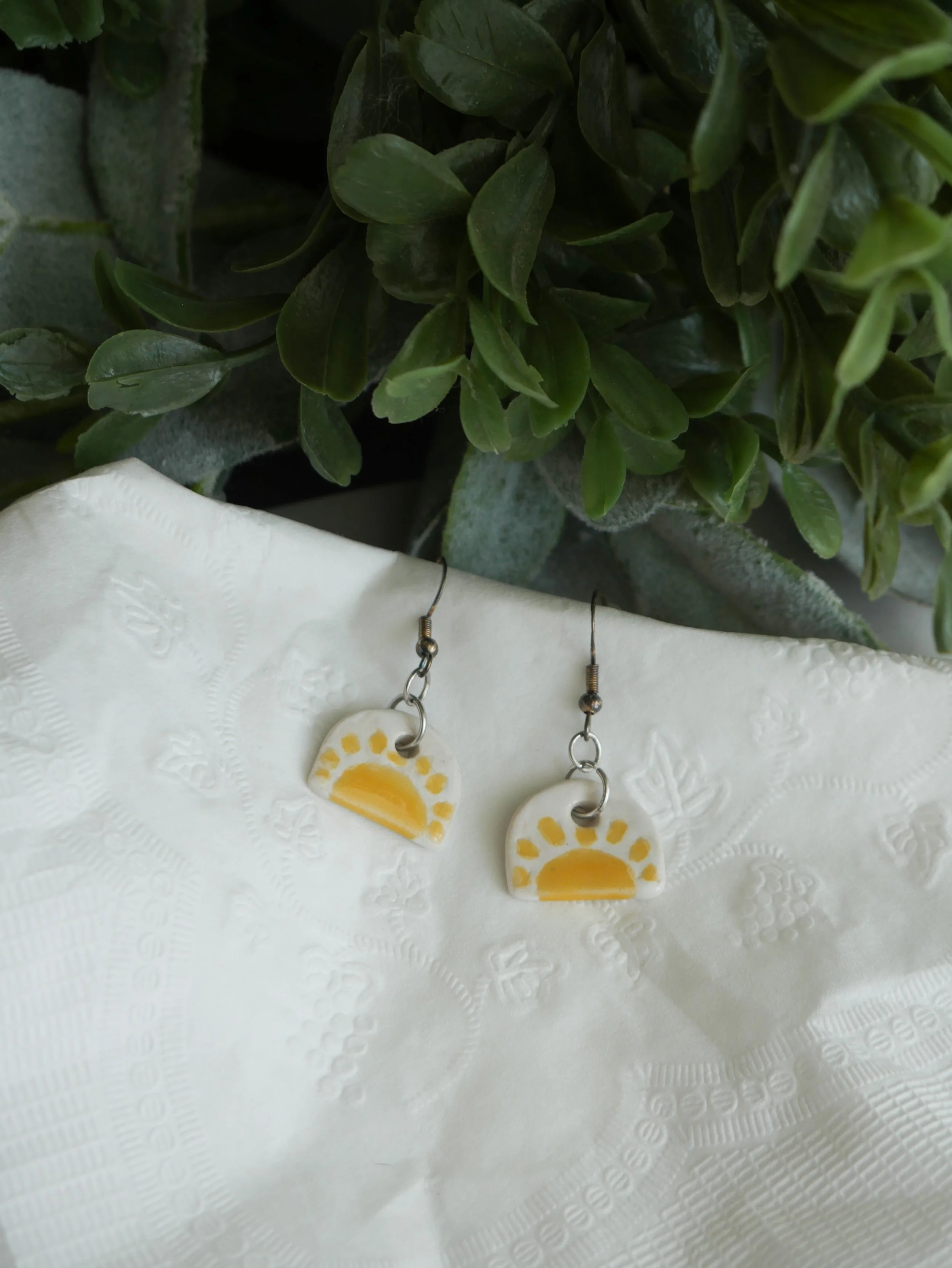 "Sun Blossom" Earrings