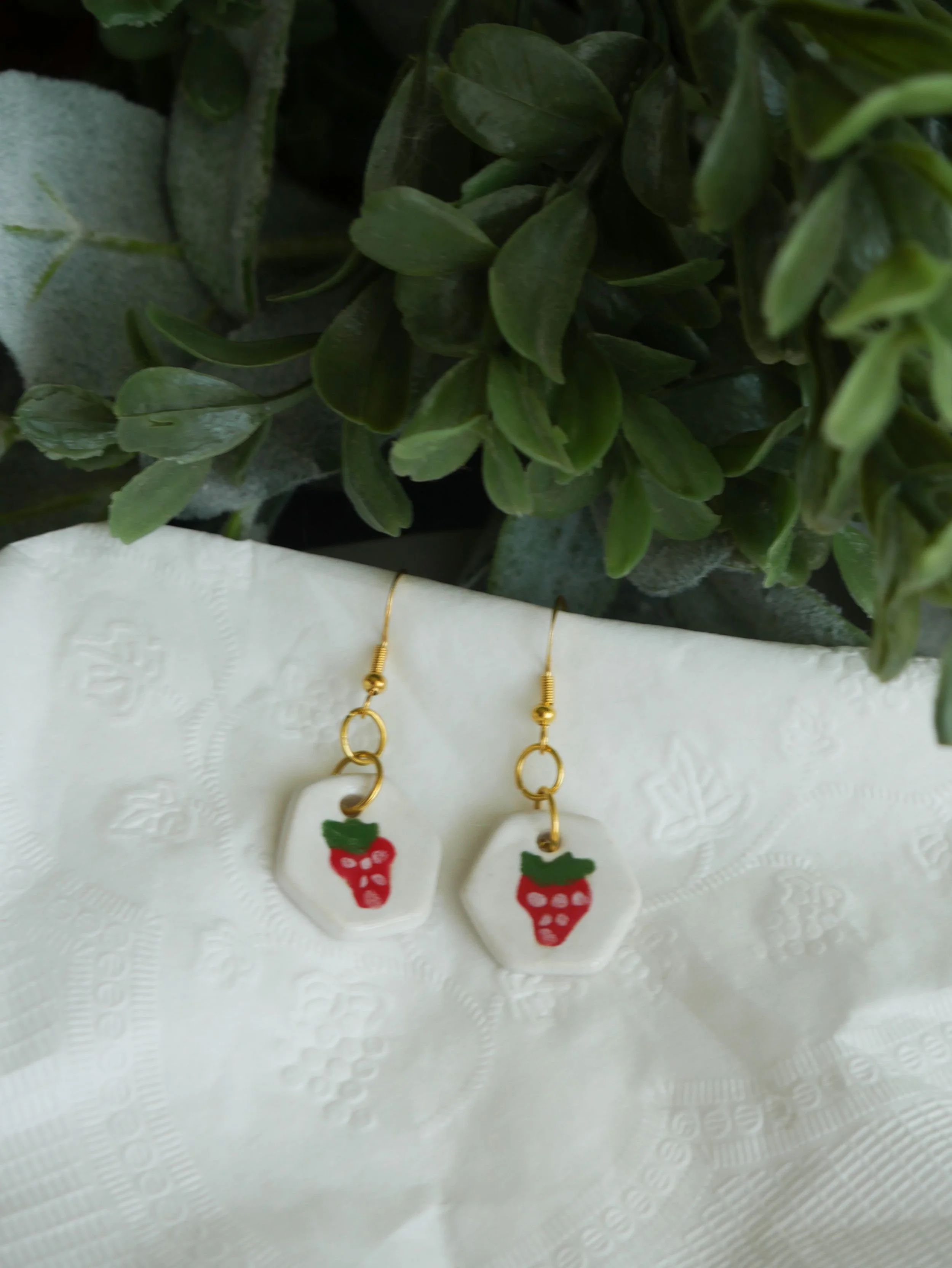 "Berry Baby" Earrings