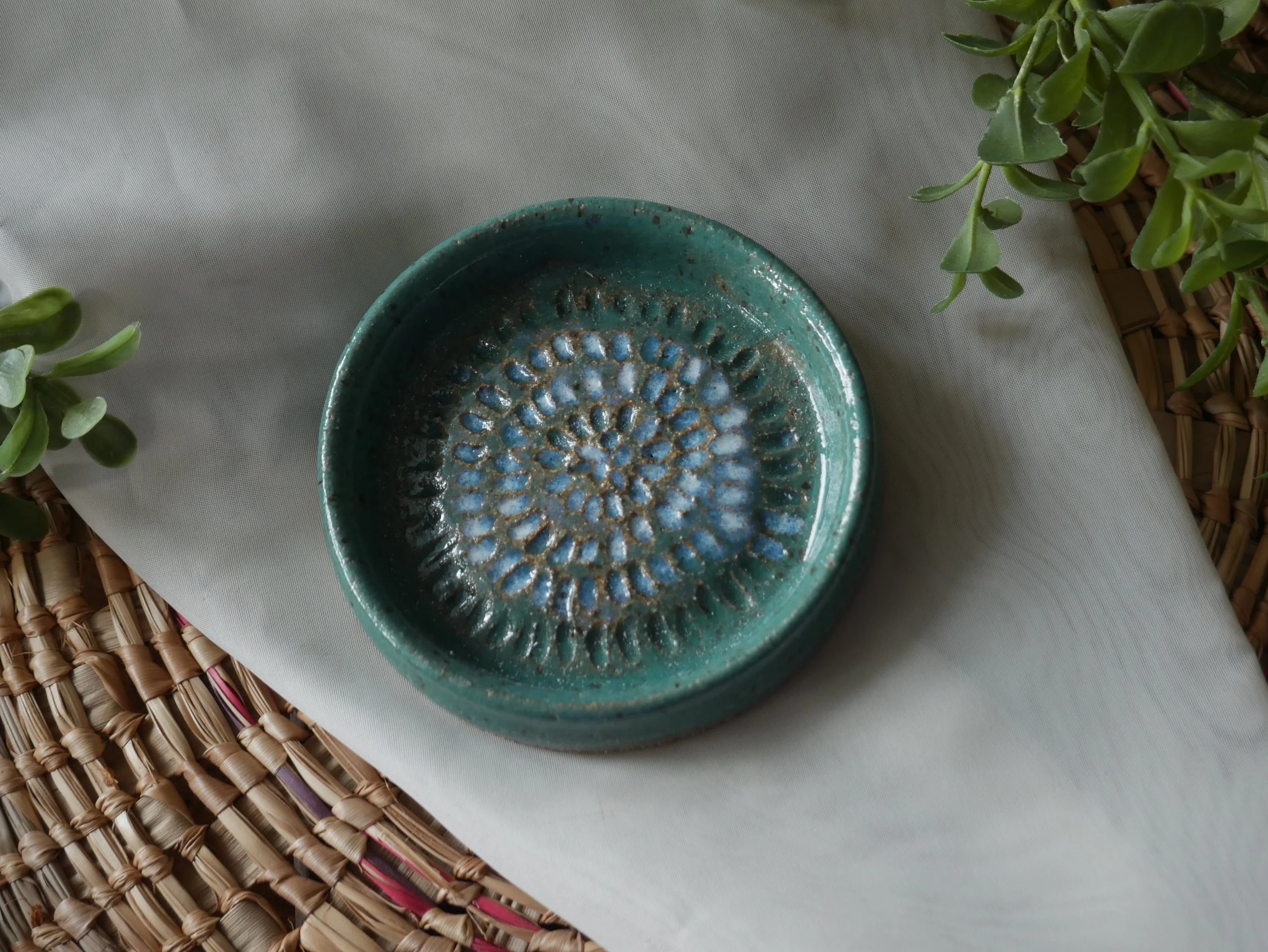 "Aquamarine" Garlic Grater