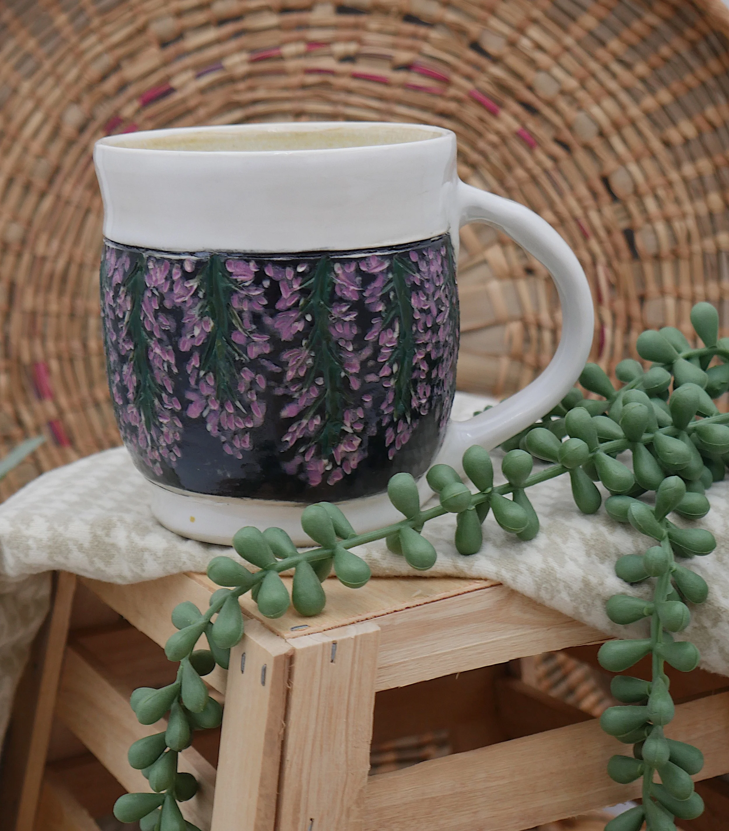 "Wisteria" Mug