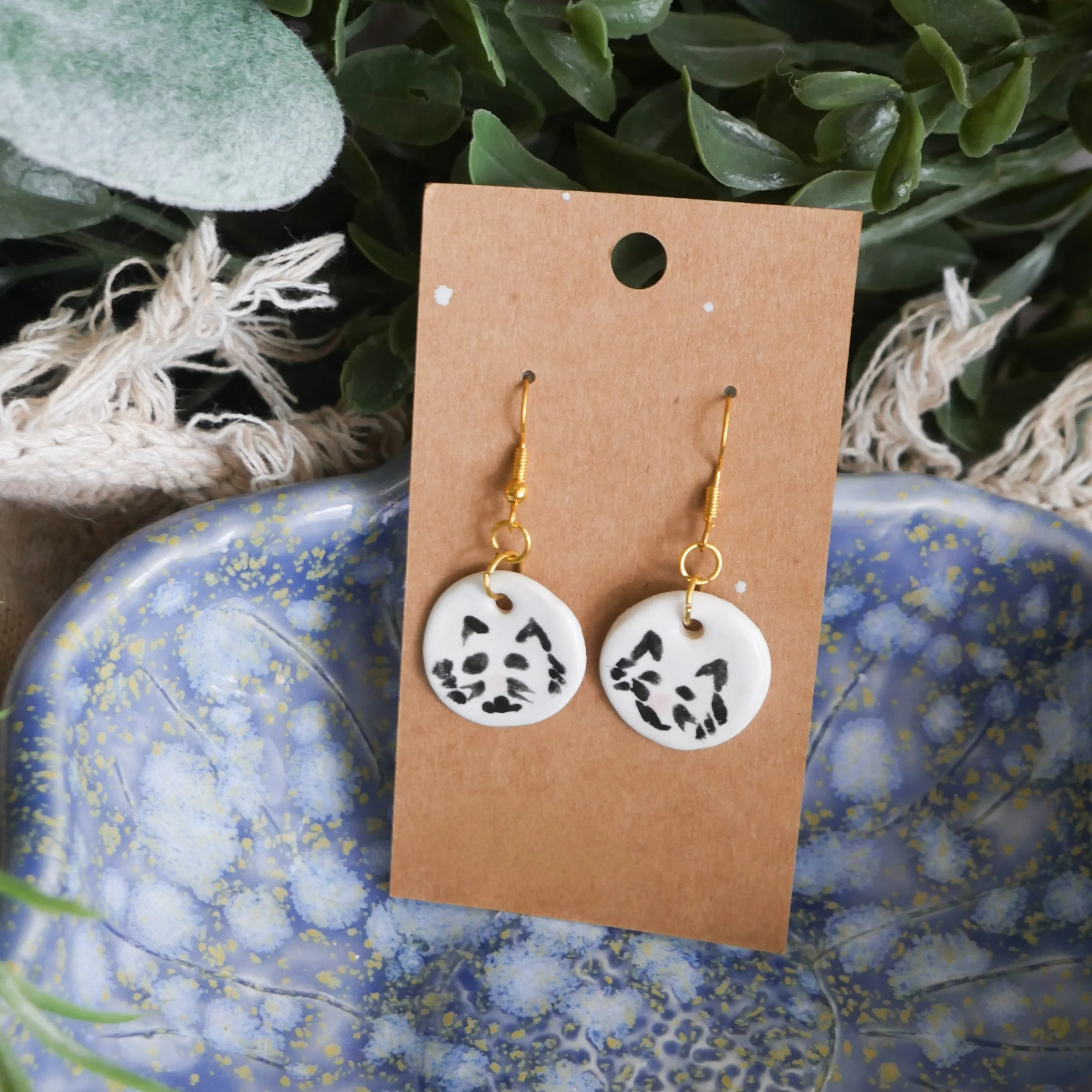 "Kitten Whiskers" Earrings