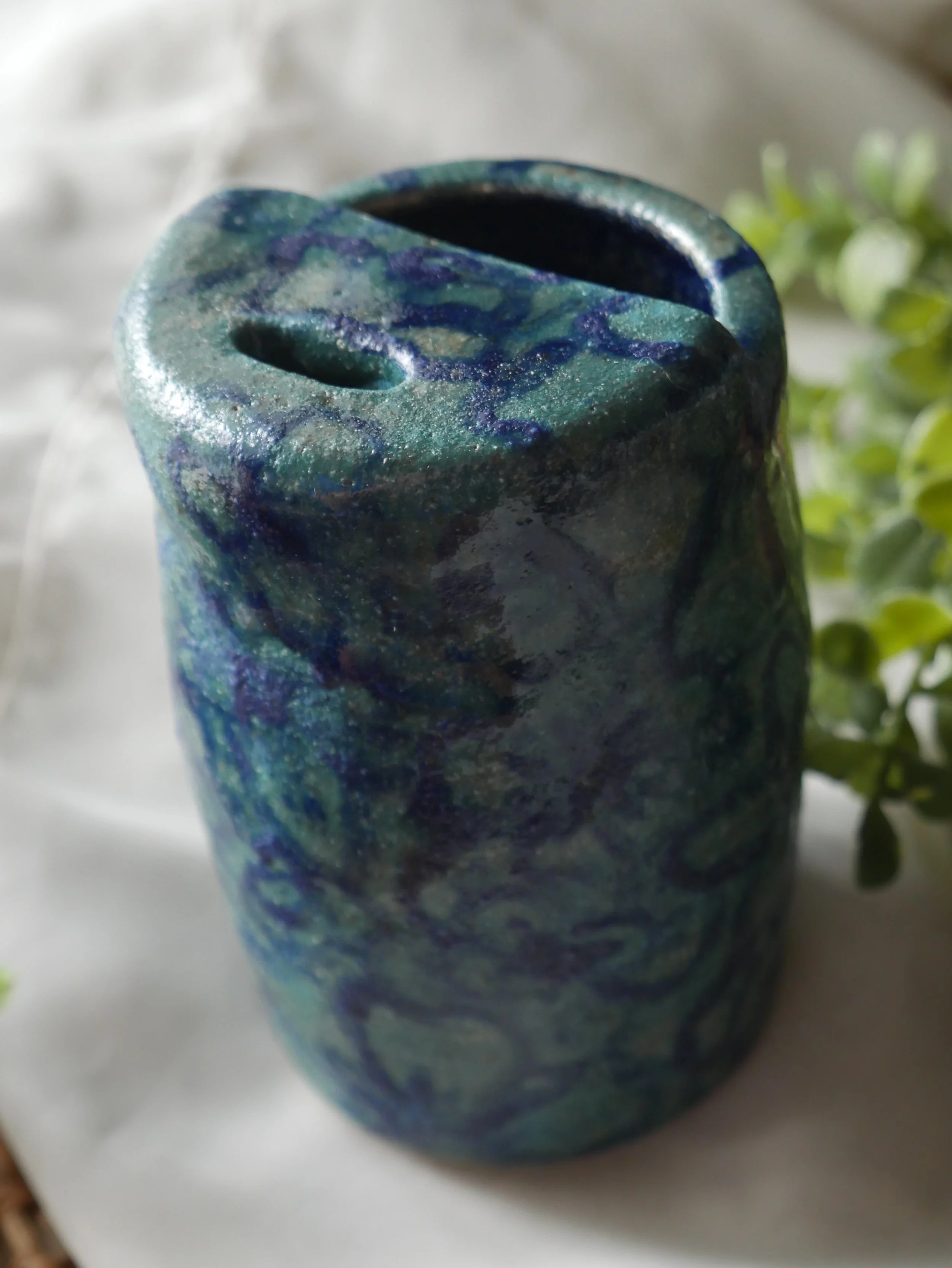 "Retro Flower" Go Cup