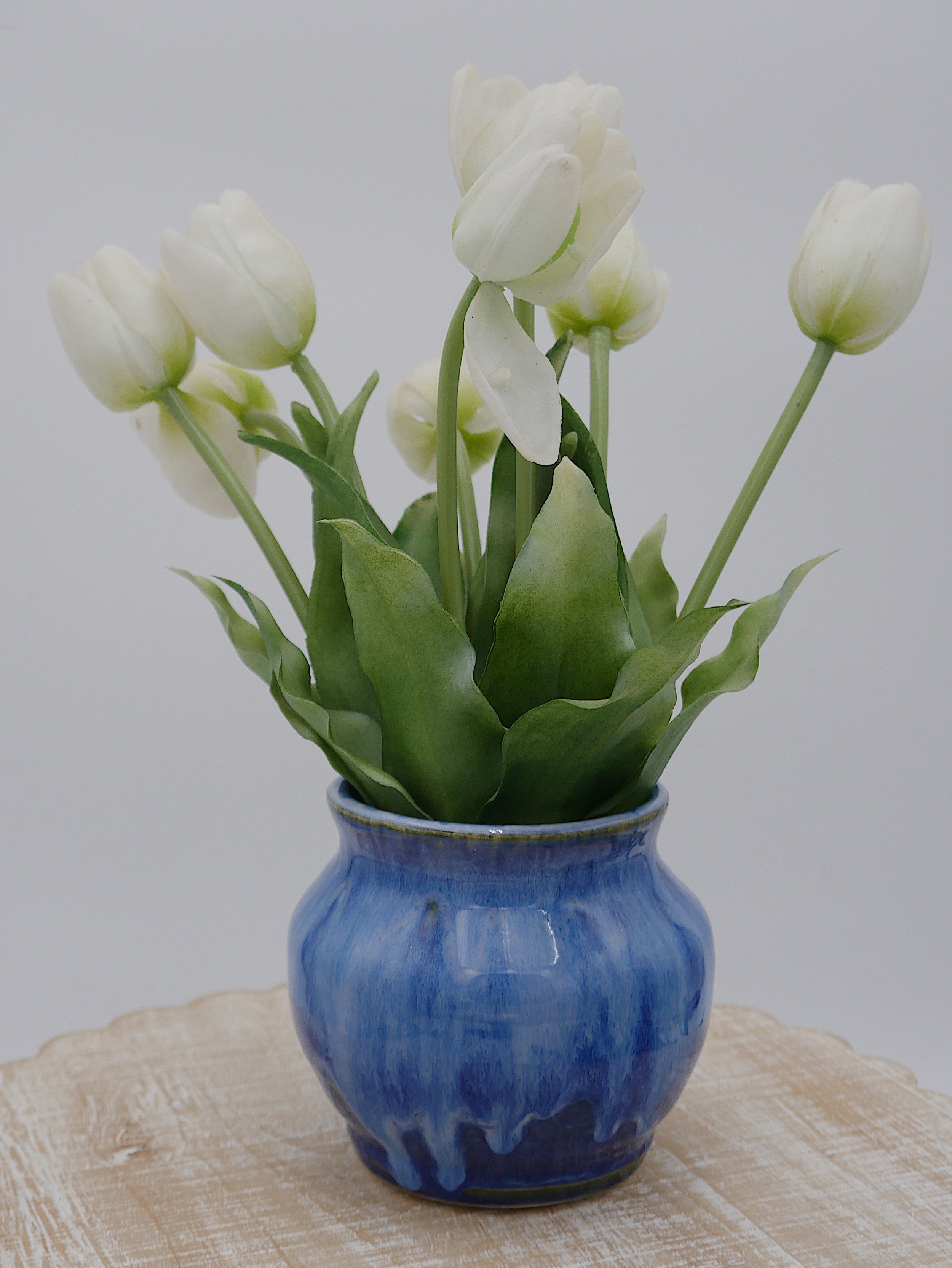 "Crystalline Shores" Vase