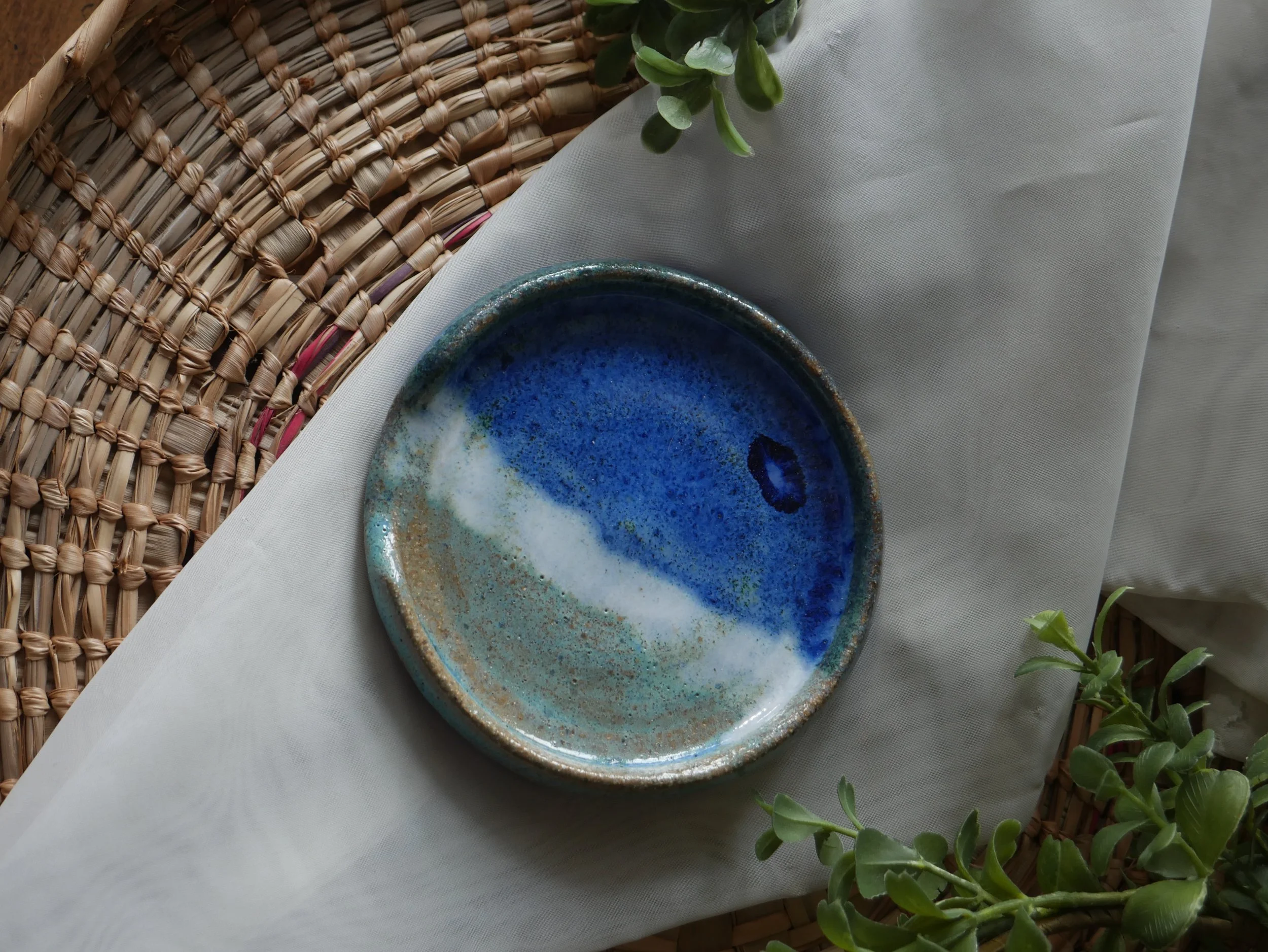"Tidal Waves" Spoon Rest