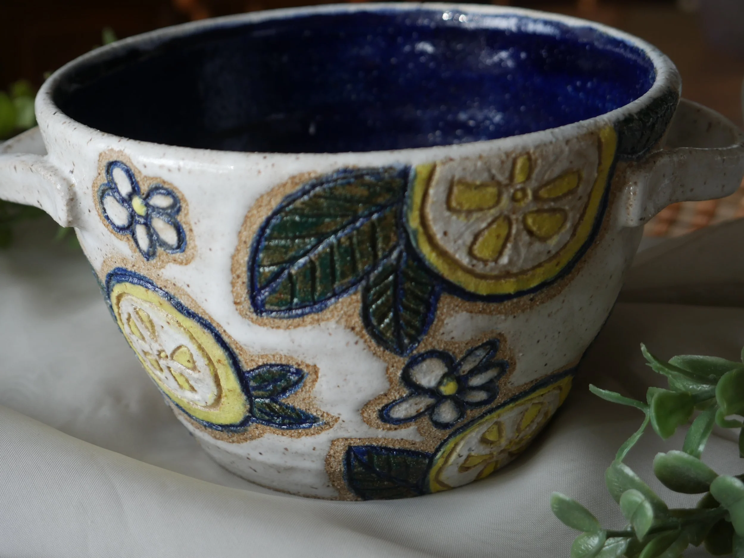 "Lemon Verbena" Berry Bowl