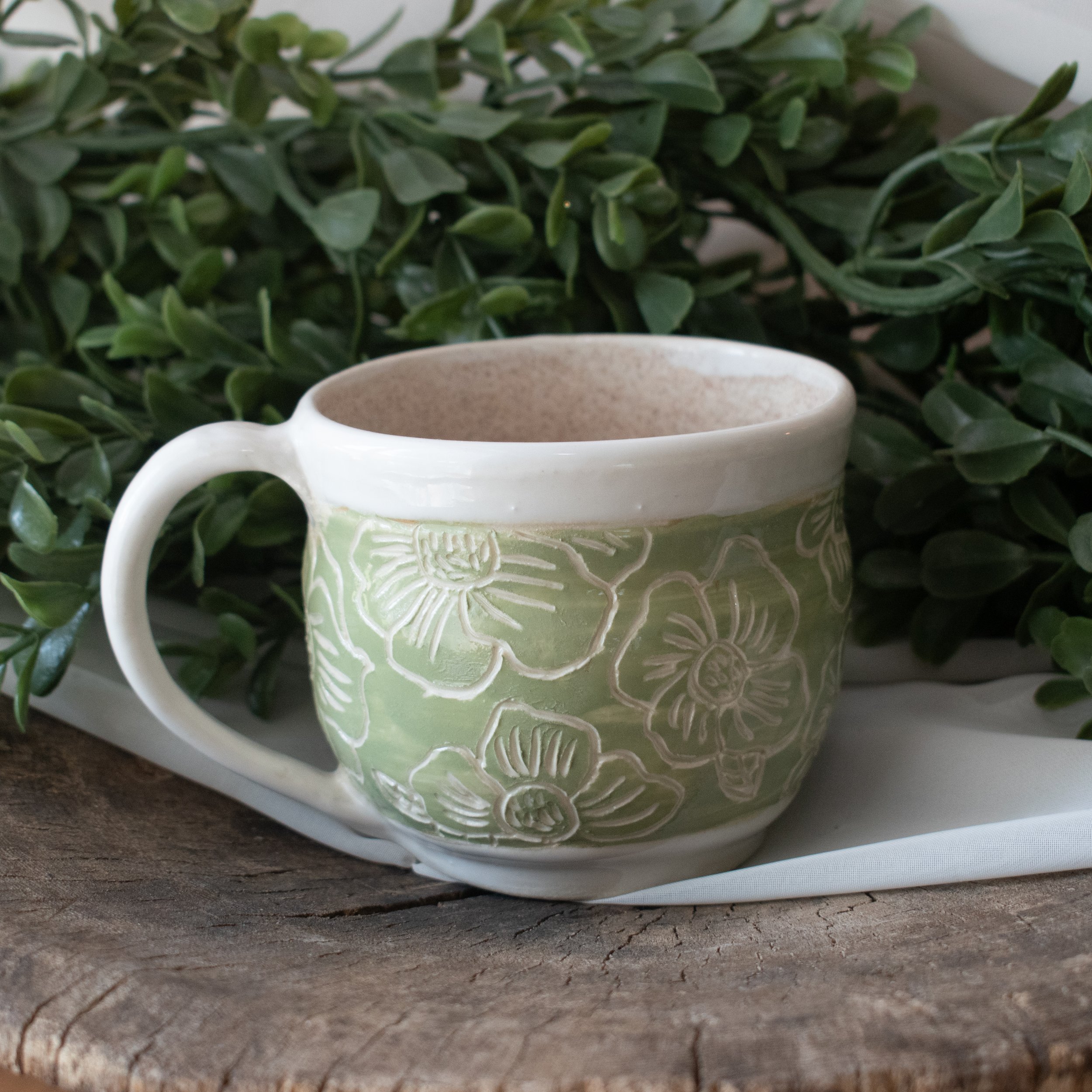 Green "Luau-Lover" Mug