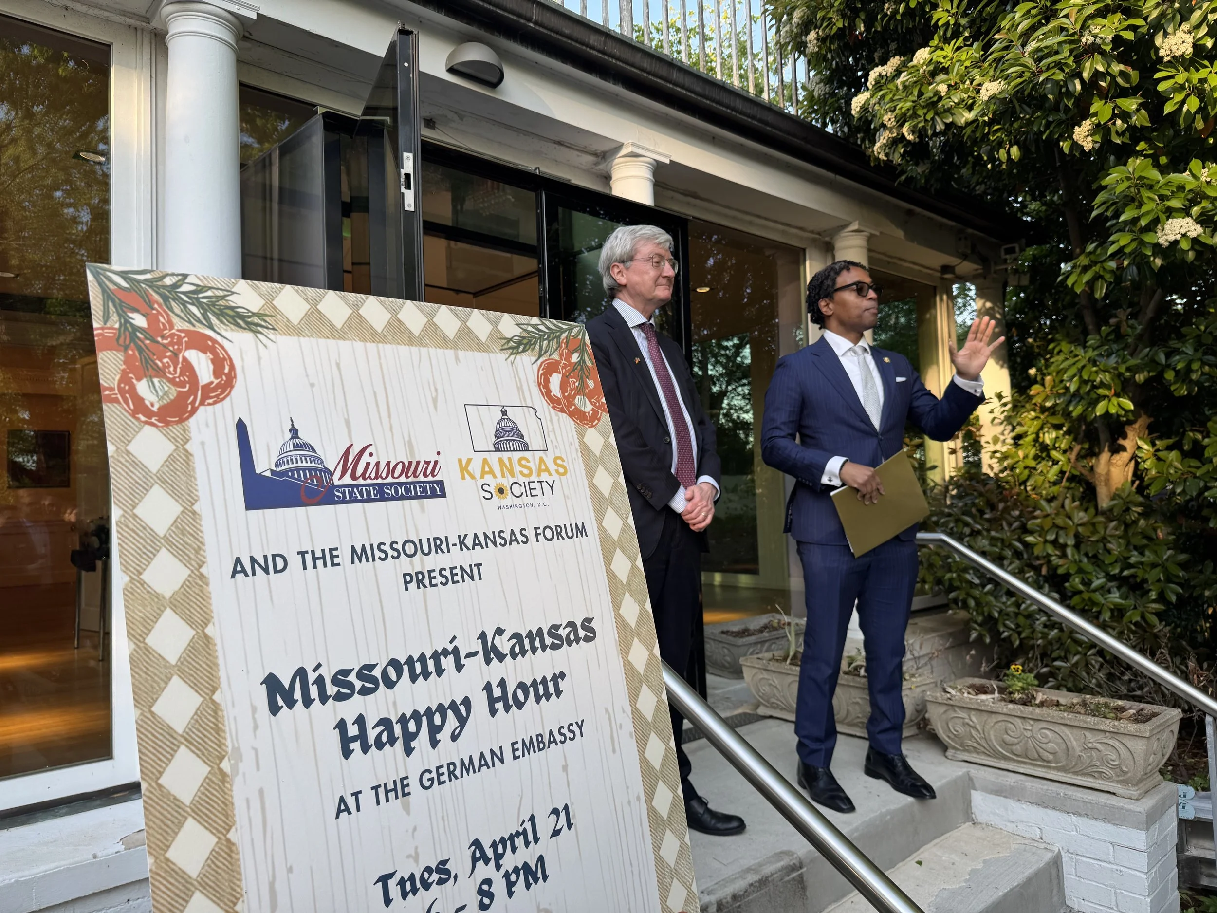MO/KS Happy Hour at the German Embassy